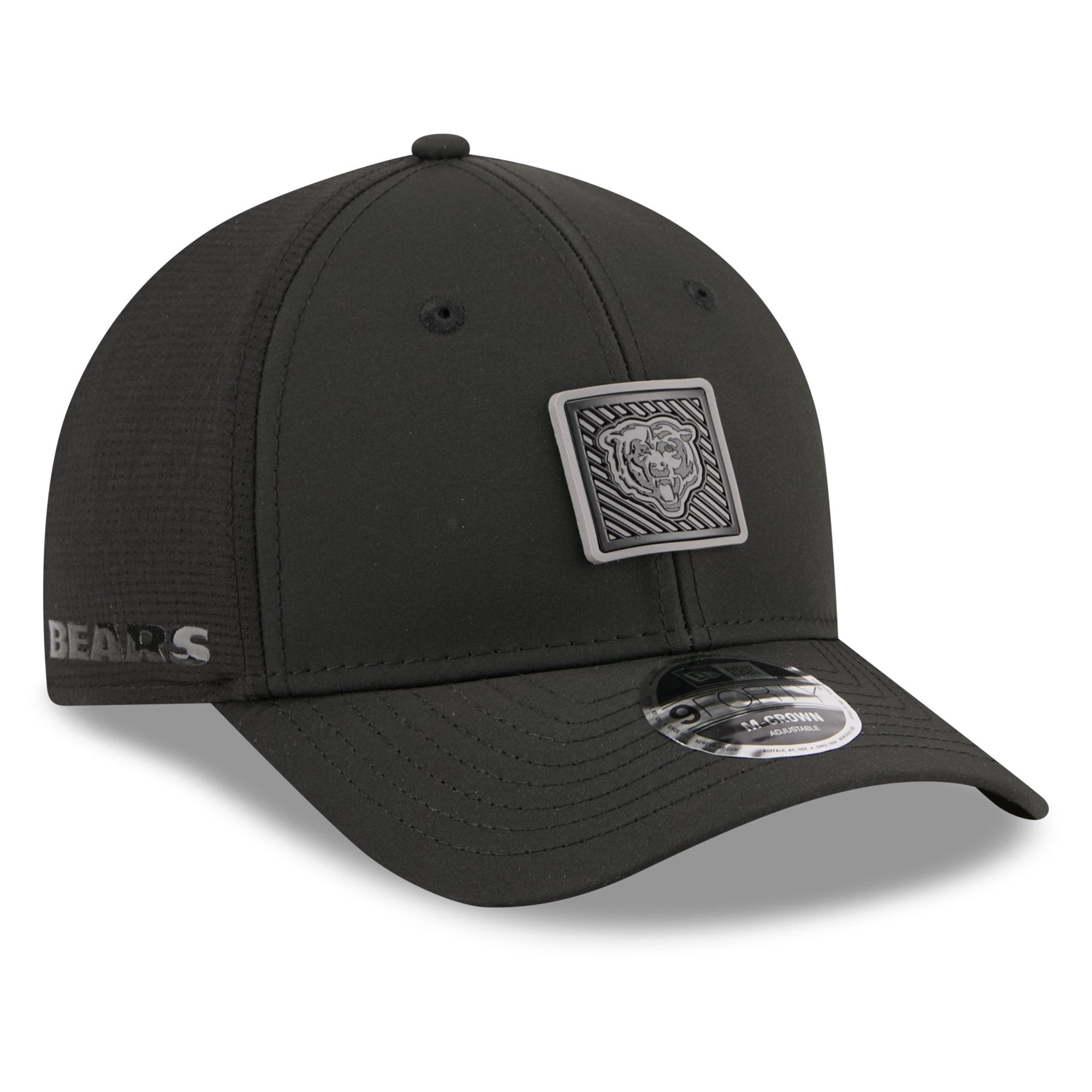 Men's New Era  Black Chicago Bears 2026 NFL Training Camp 9FORTY Adjustable Hat