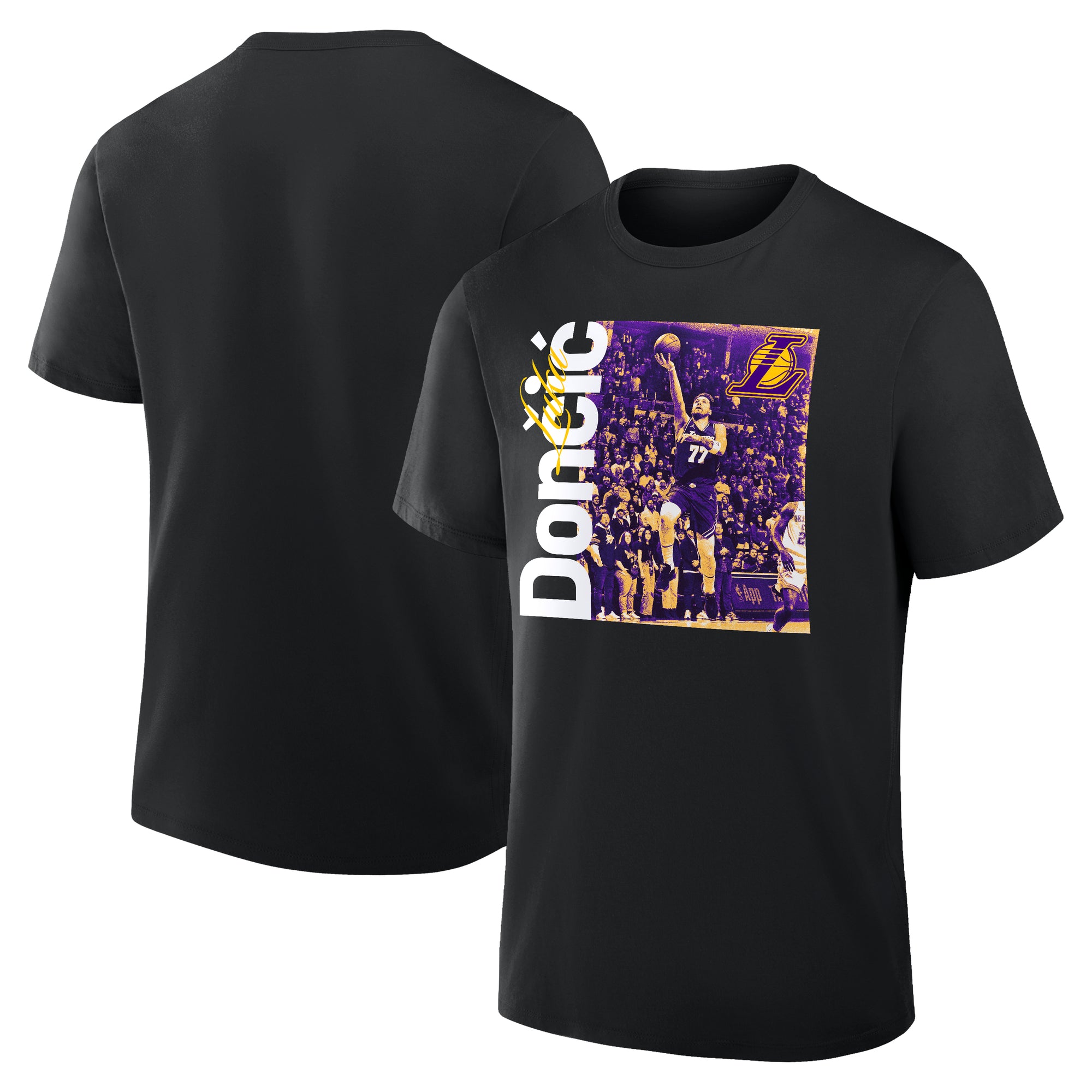 Men's Luka Dončić Black Los Angeles Lakers  Legacy T-Shirt