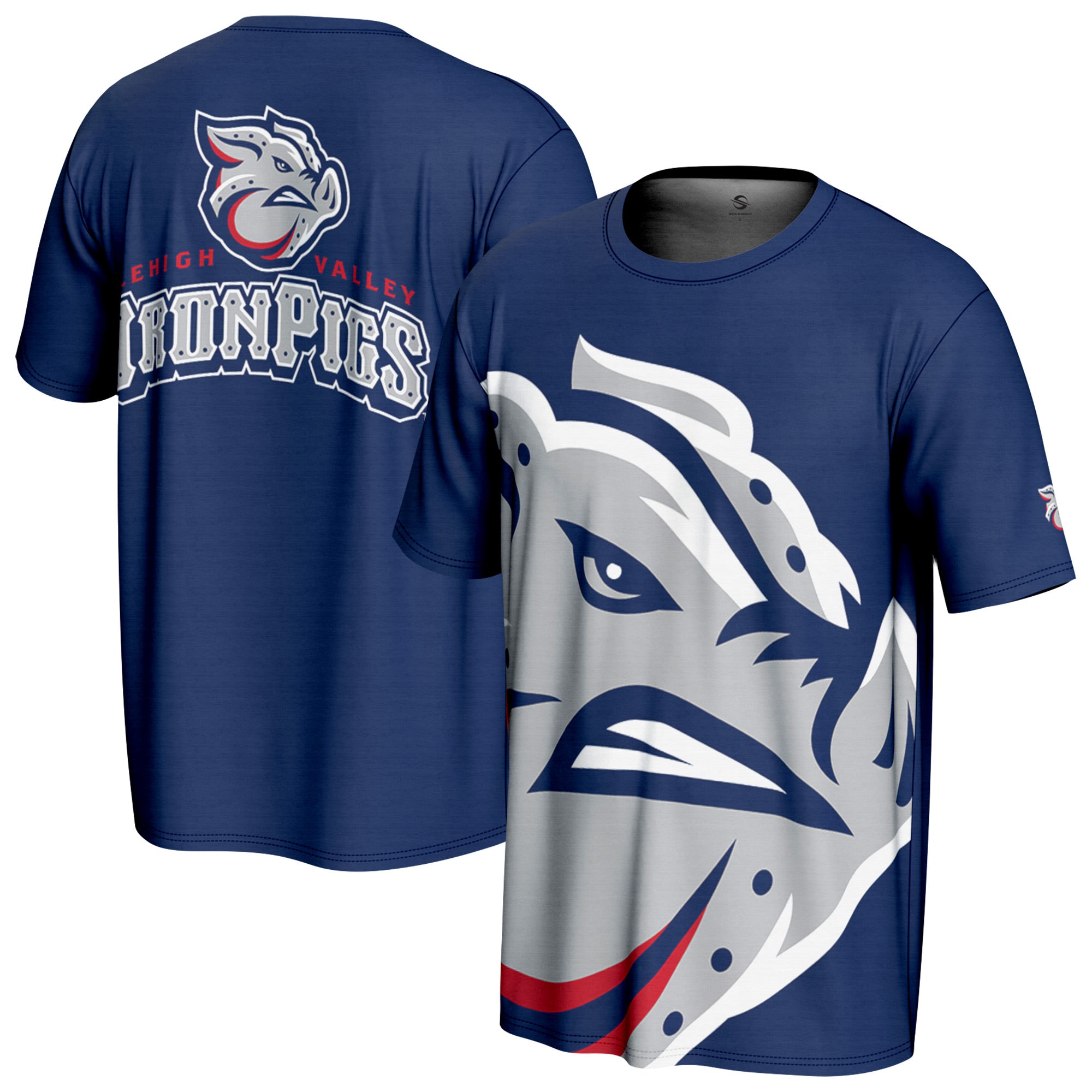 Men's ProSphere Blue Lehigh Valley IronPigs Lightweight T-Shirt