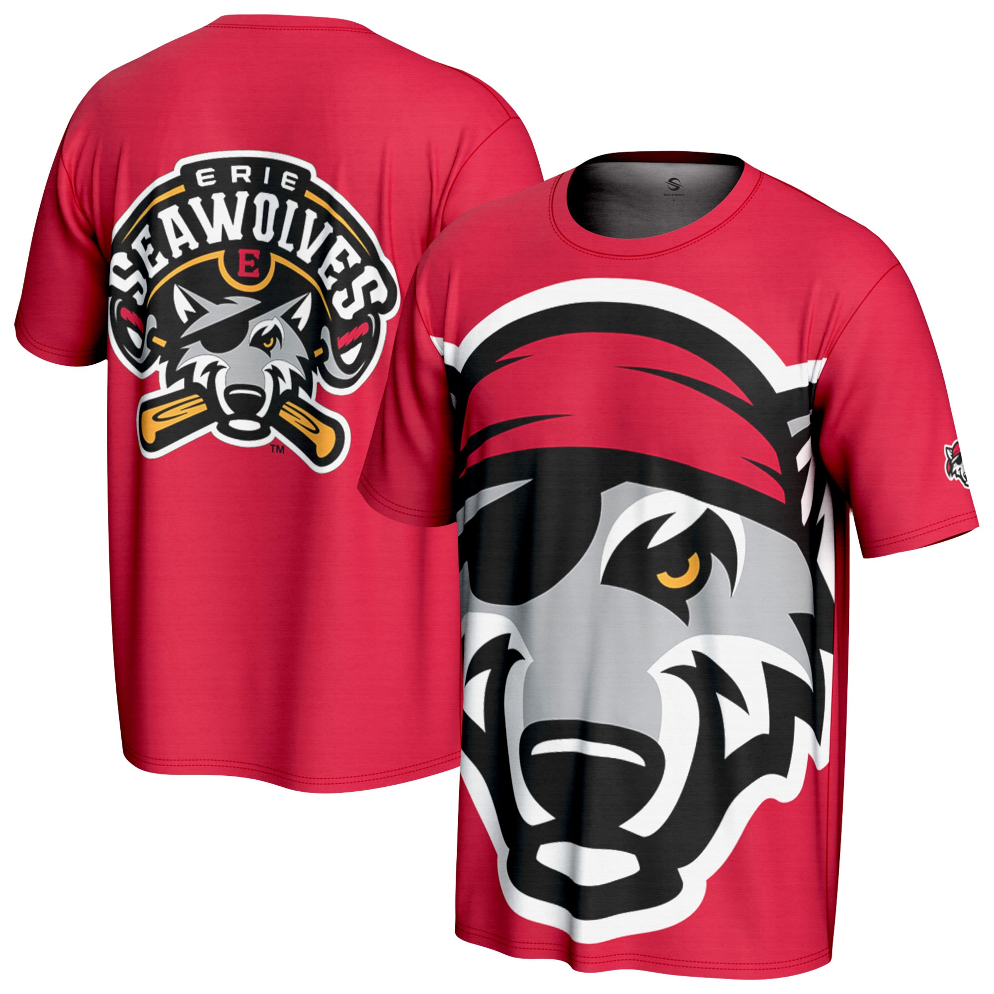 Men's ProSphere Red Erie SeaWolves Lightweight T-Shirt