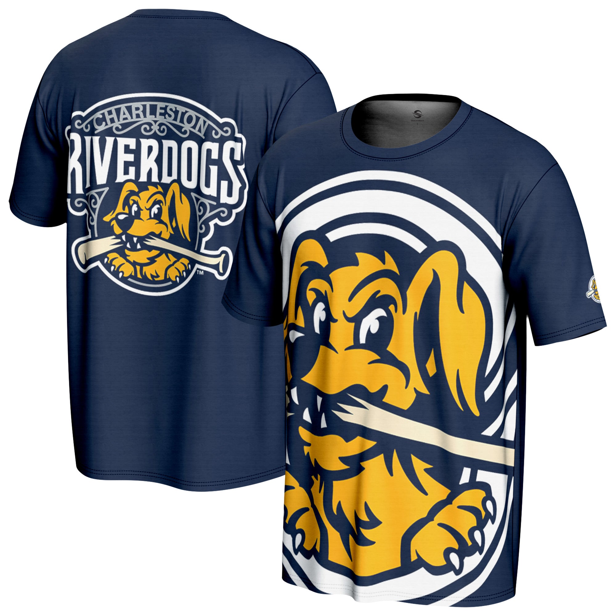 Men's ProSphere Navy Charleston RiverDogs Lightweight T-Shirt