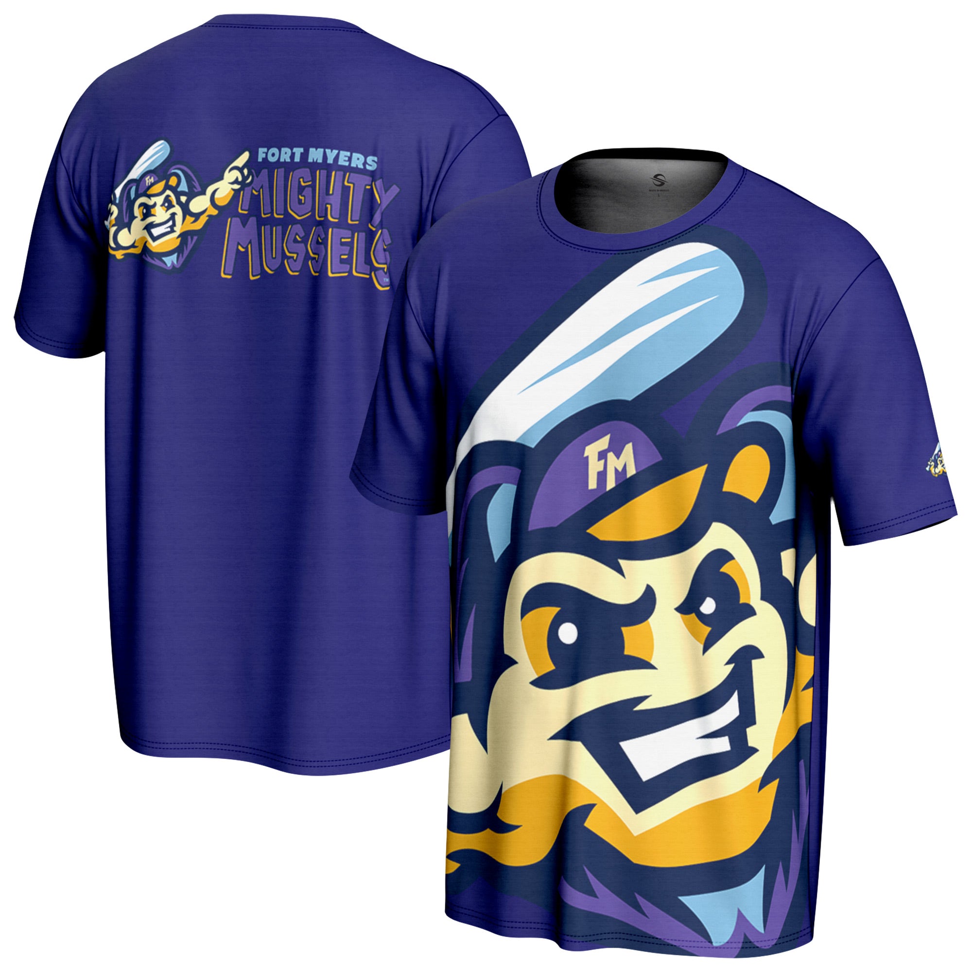 Men's ProSphere Purple Fort Myers Mighty Mussels Lightweight T-Shirt