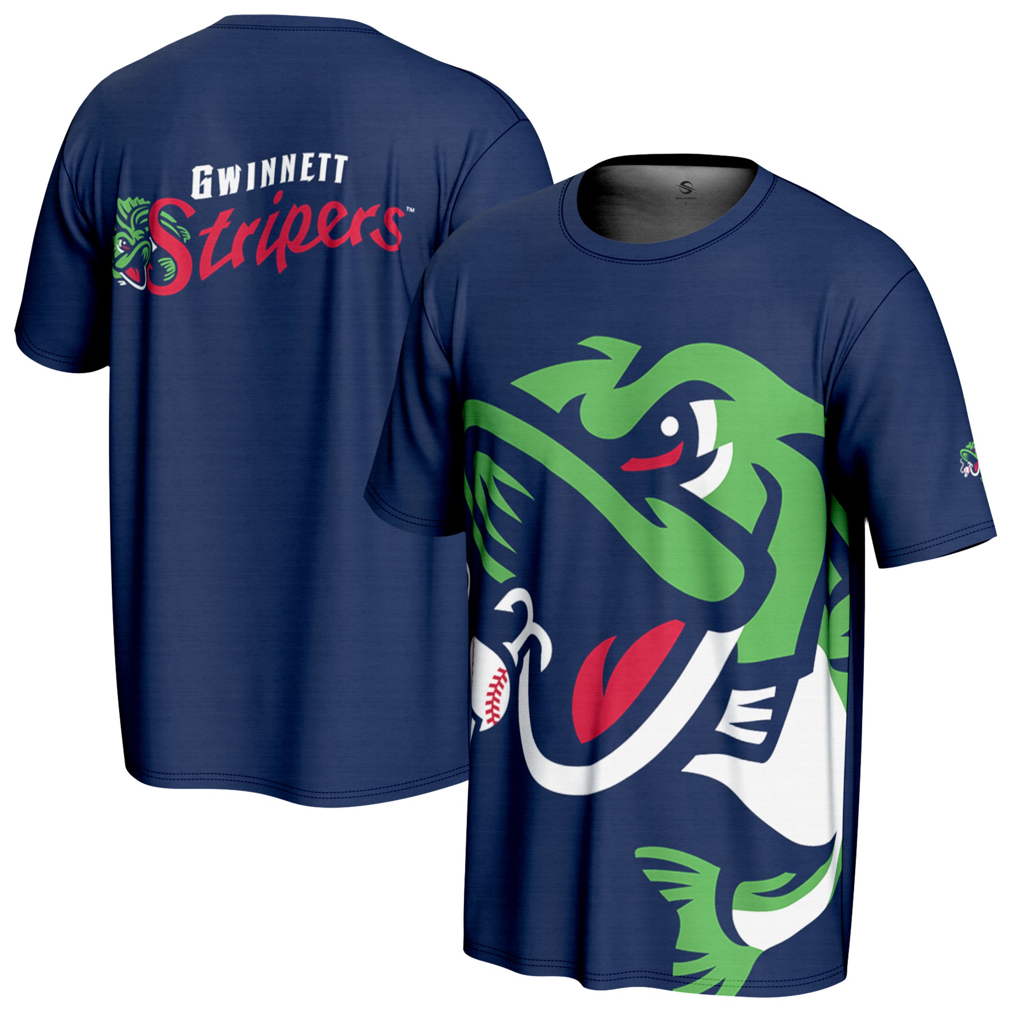 Men's ProSphere Blue Gwinnett Stripers Lightweight T-Shirt