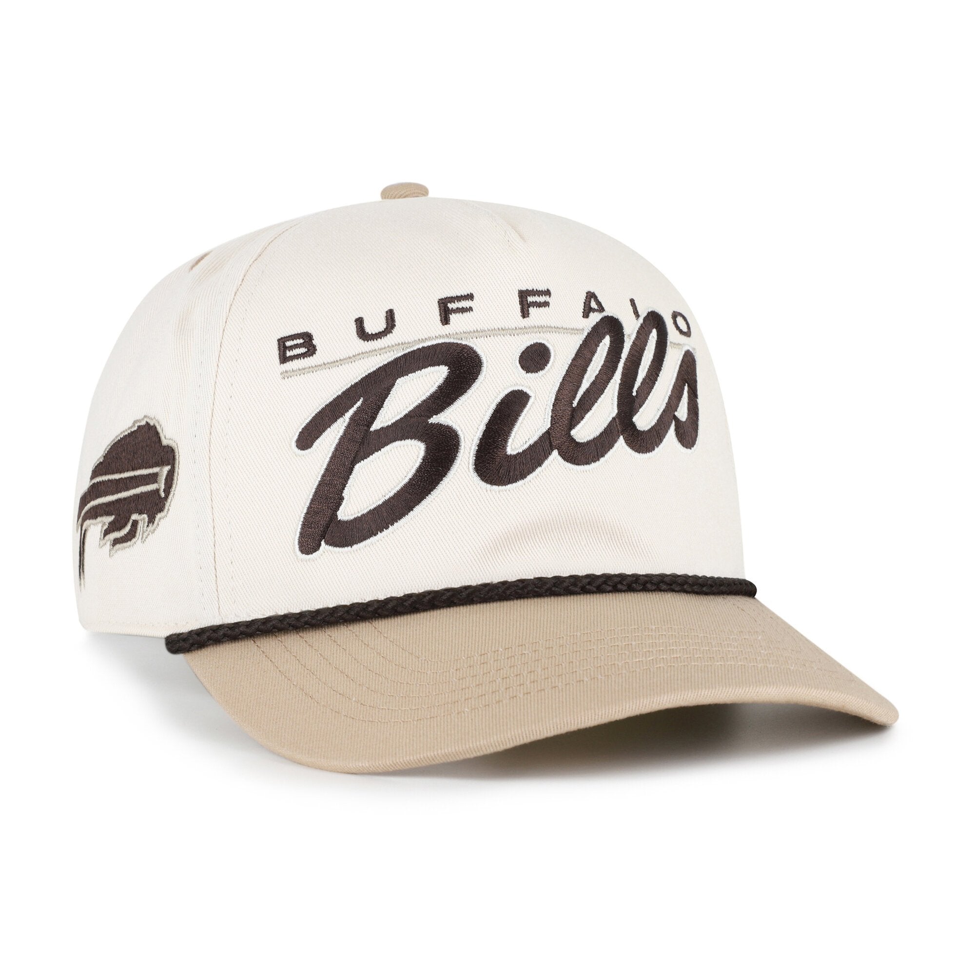 Men's '47  Natural/Tan Buffalo Bills Neutral Terrain Hitch Rope Adjustable Hat