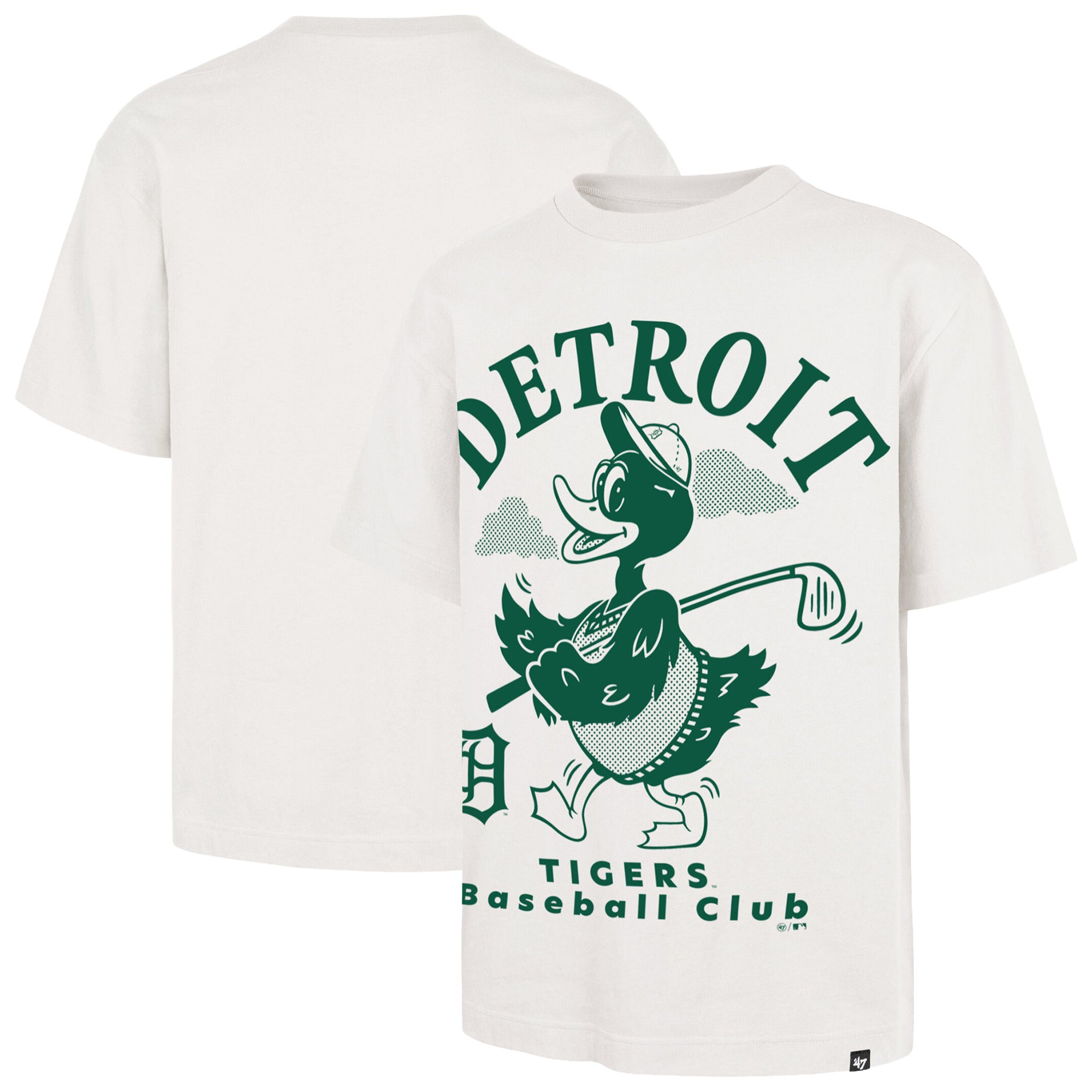 Men's '47 Cream Detroit Tigers Strollin' Foundation T-Shirt