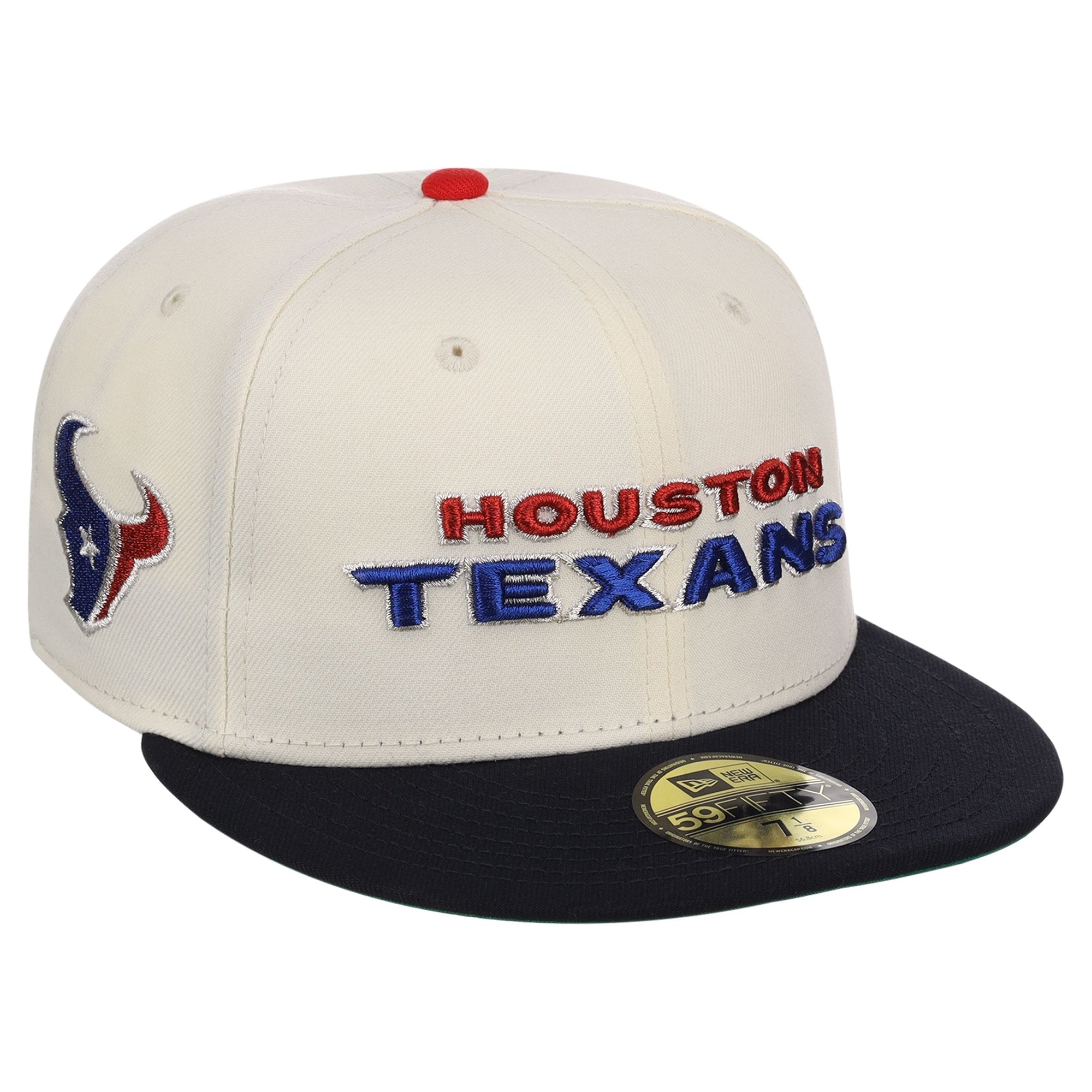 Unisex New Era x Paul Wall Cream/Black Houston Texans The People's Champ 2.0 59FIFTY Fitted Hat