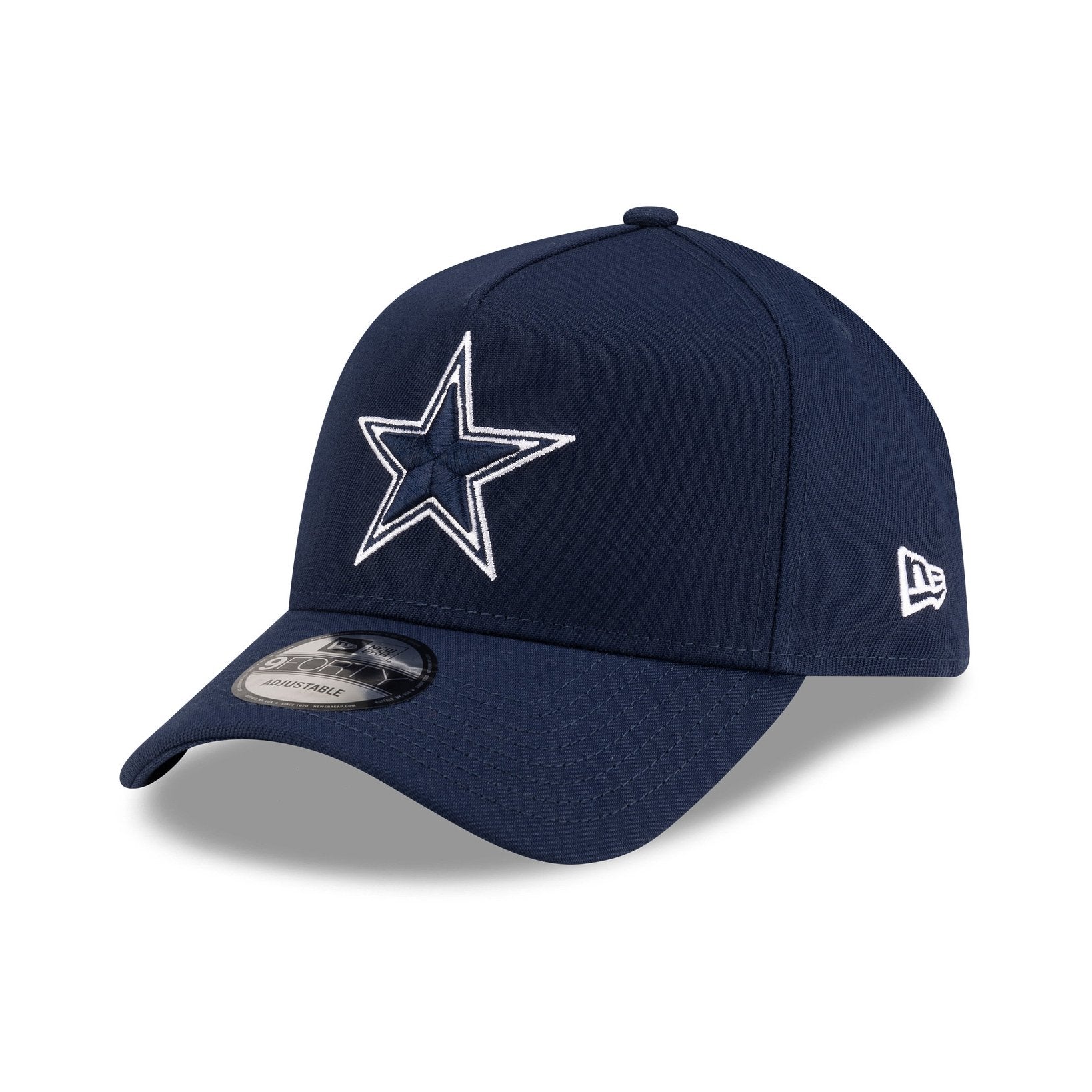 Youth New Era  Navy Dallas Cowboys 9FORTY A-Frame Adjustable Hat
