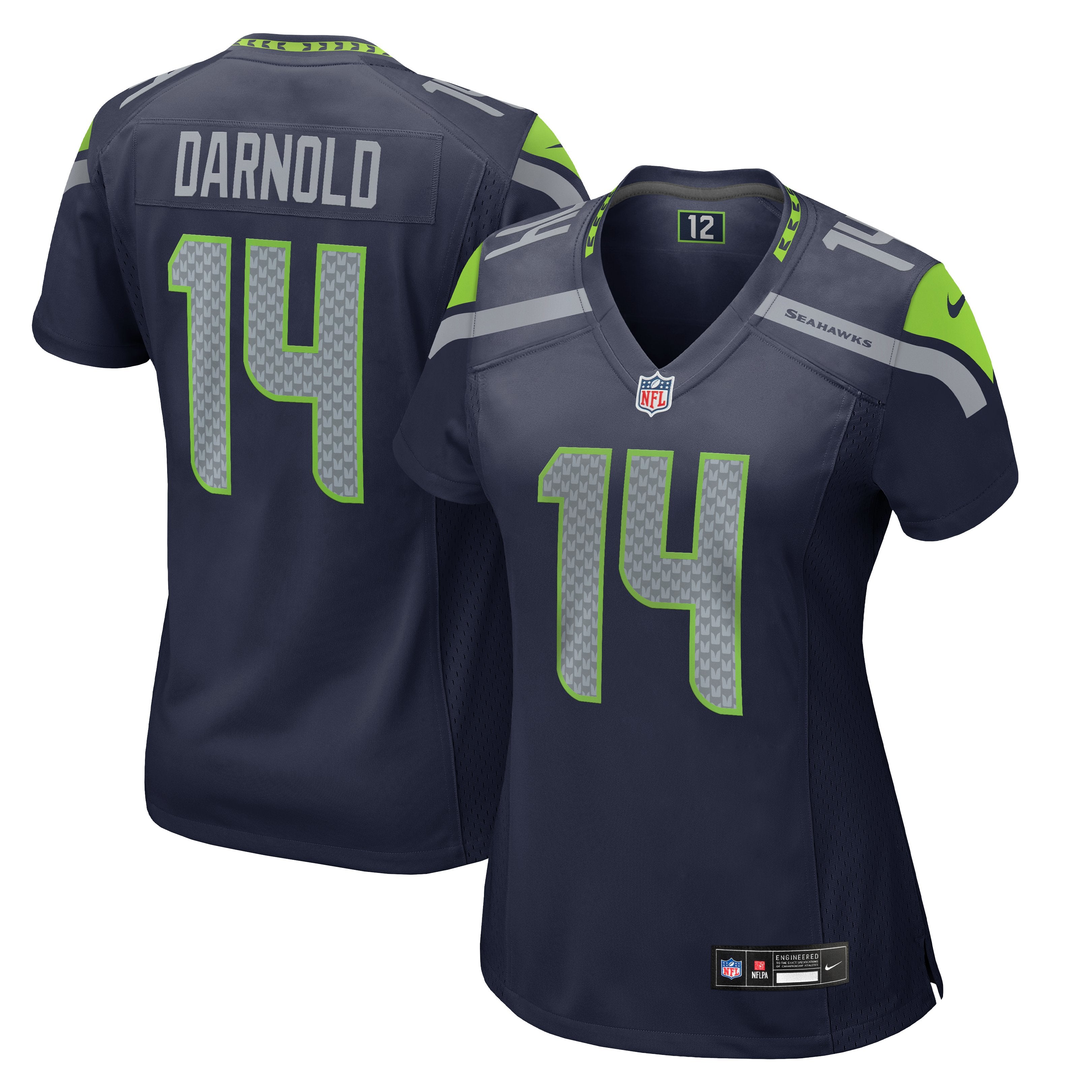 Women's Nike Sam Darnold  College Navy Seattle Seahawks Team Game Jersey