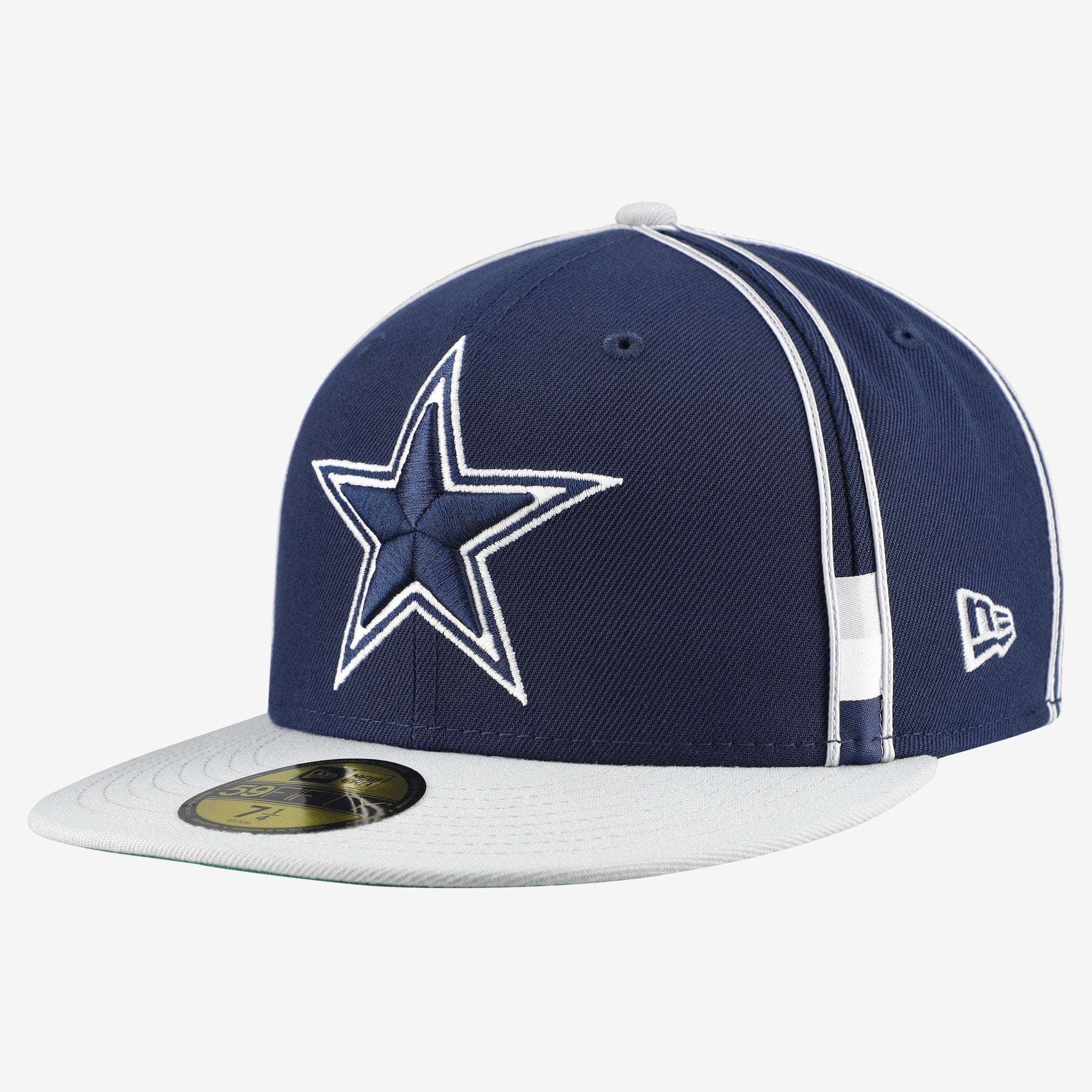 Men's New Era Navy Dallas Cowboys Soutache 59FIFTY Fitted Hat