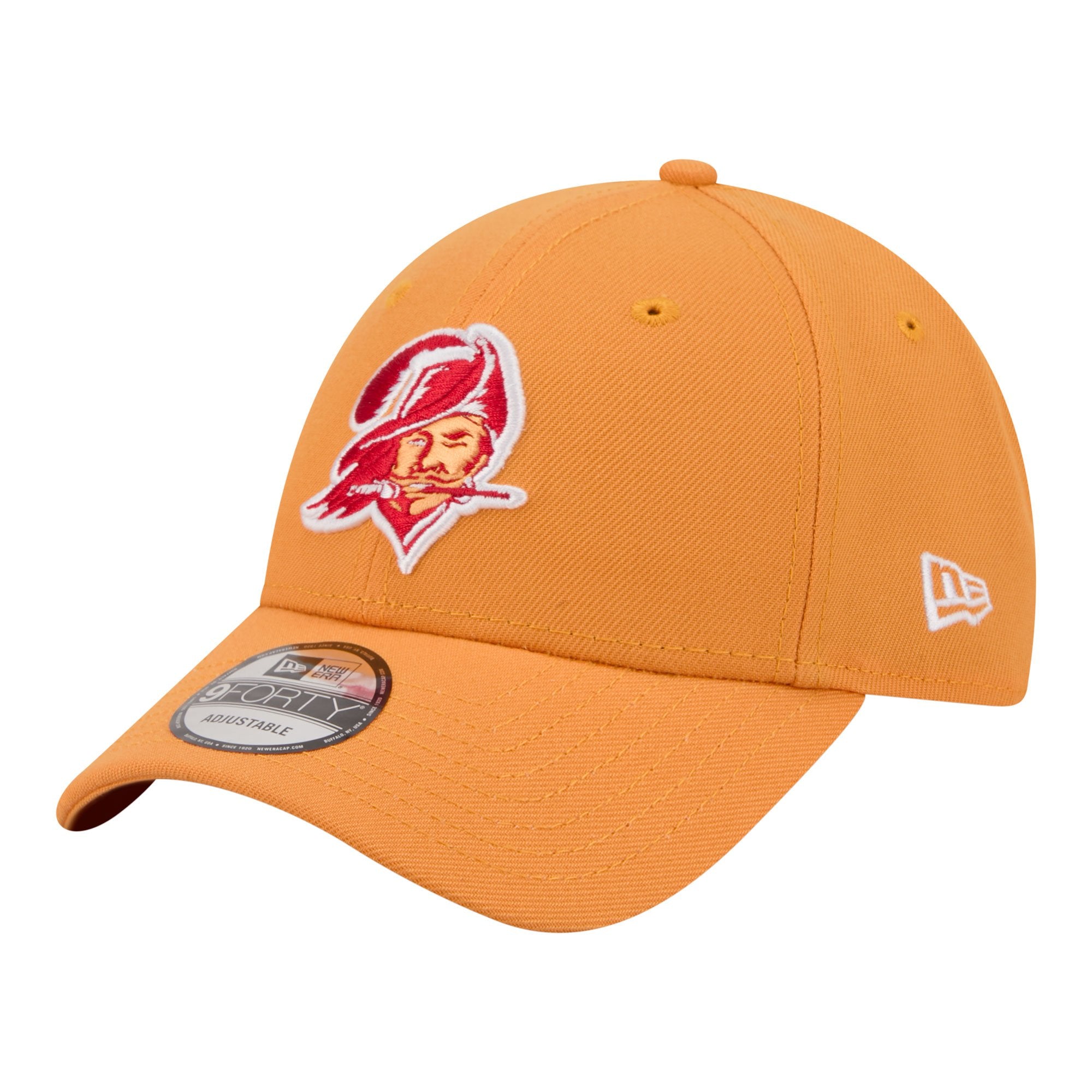 Men's New Era  Orange Tampa Bay Buccaneers Core Team 9FORTY Adjustable Hat