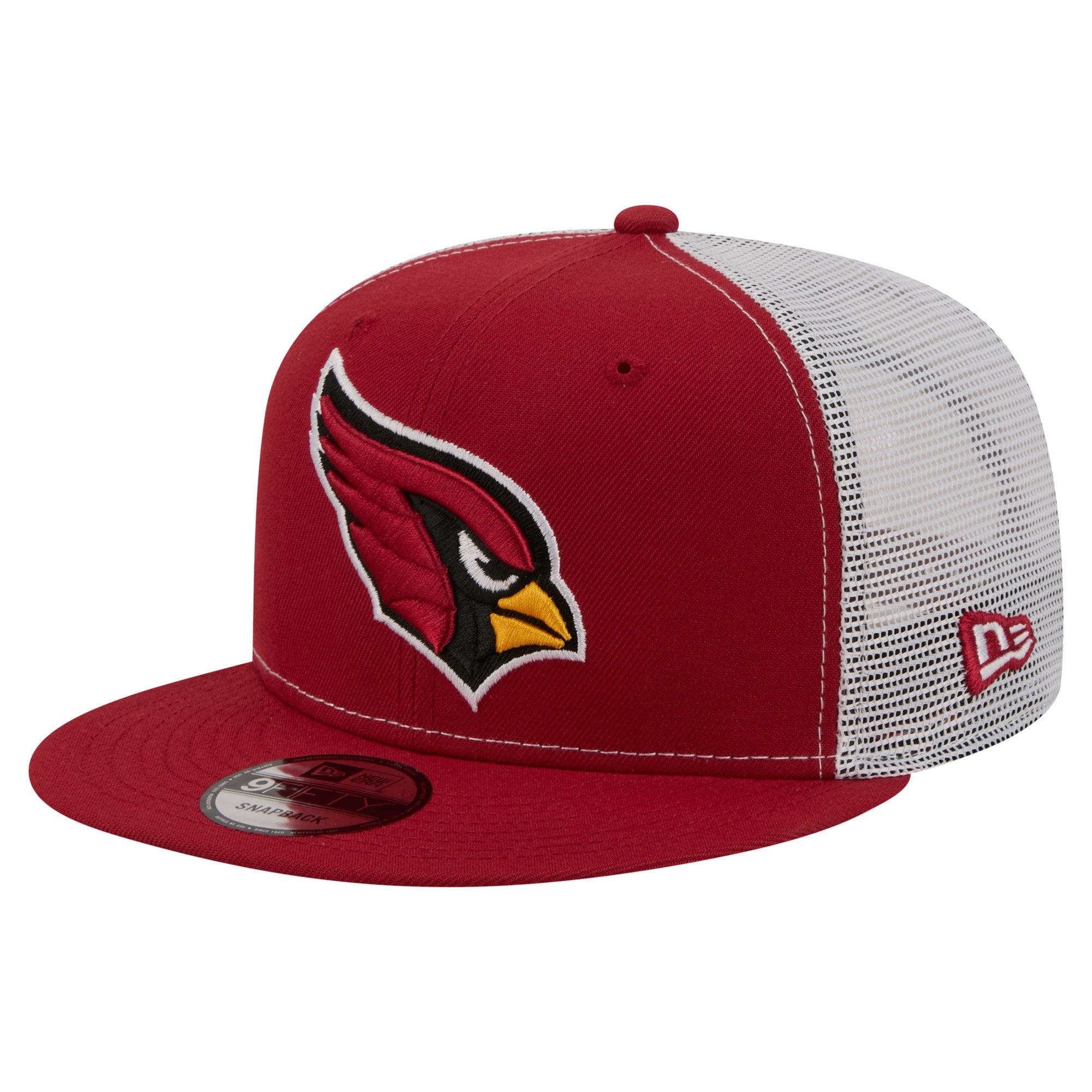 Men's New Era  Cardinal Arizona Cardinals Core Team 9FIFTY Trucker Snapback Hat