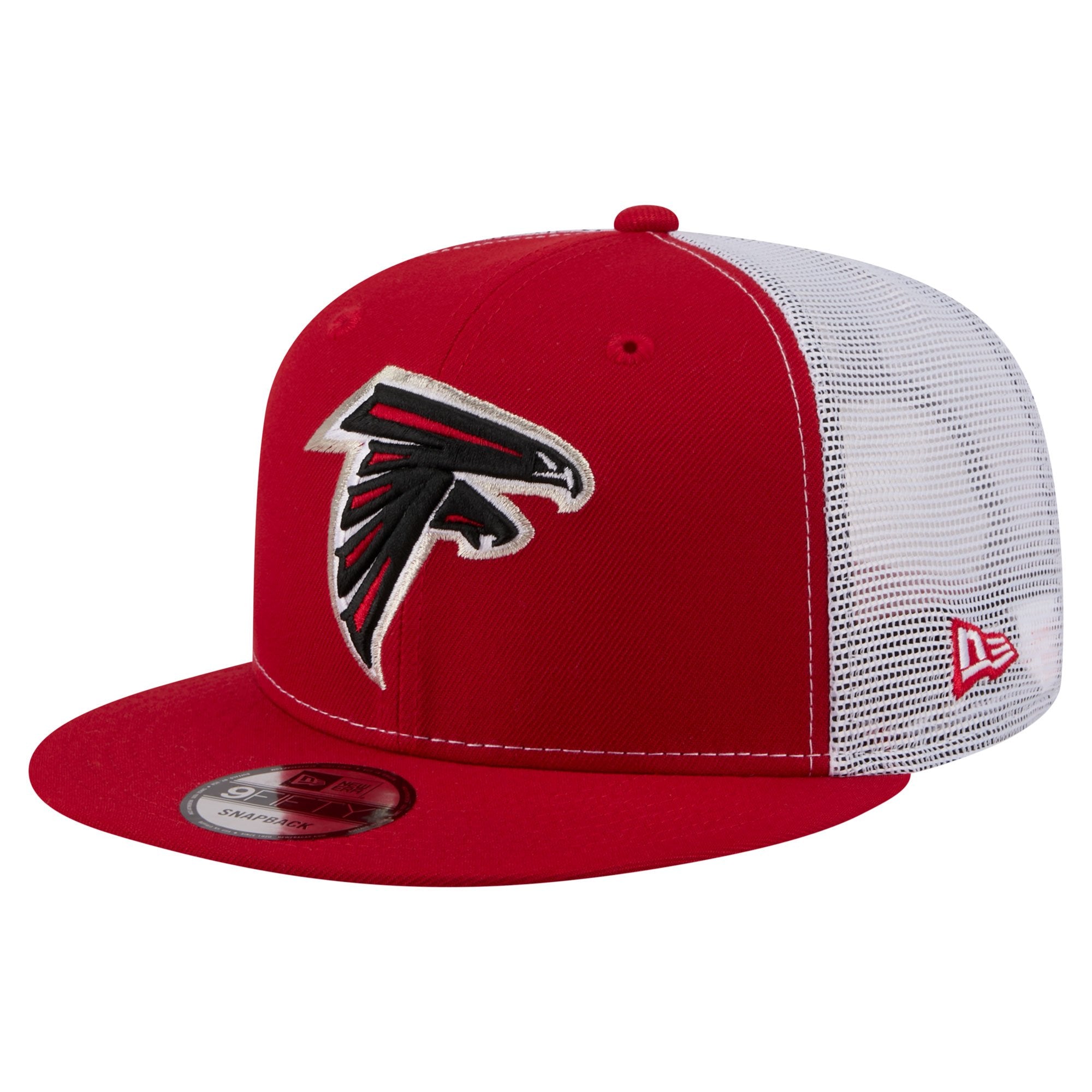 Men's New Era  Red Atlanta Falcons Core Team 9FIFTY Trucker Snapback Hat