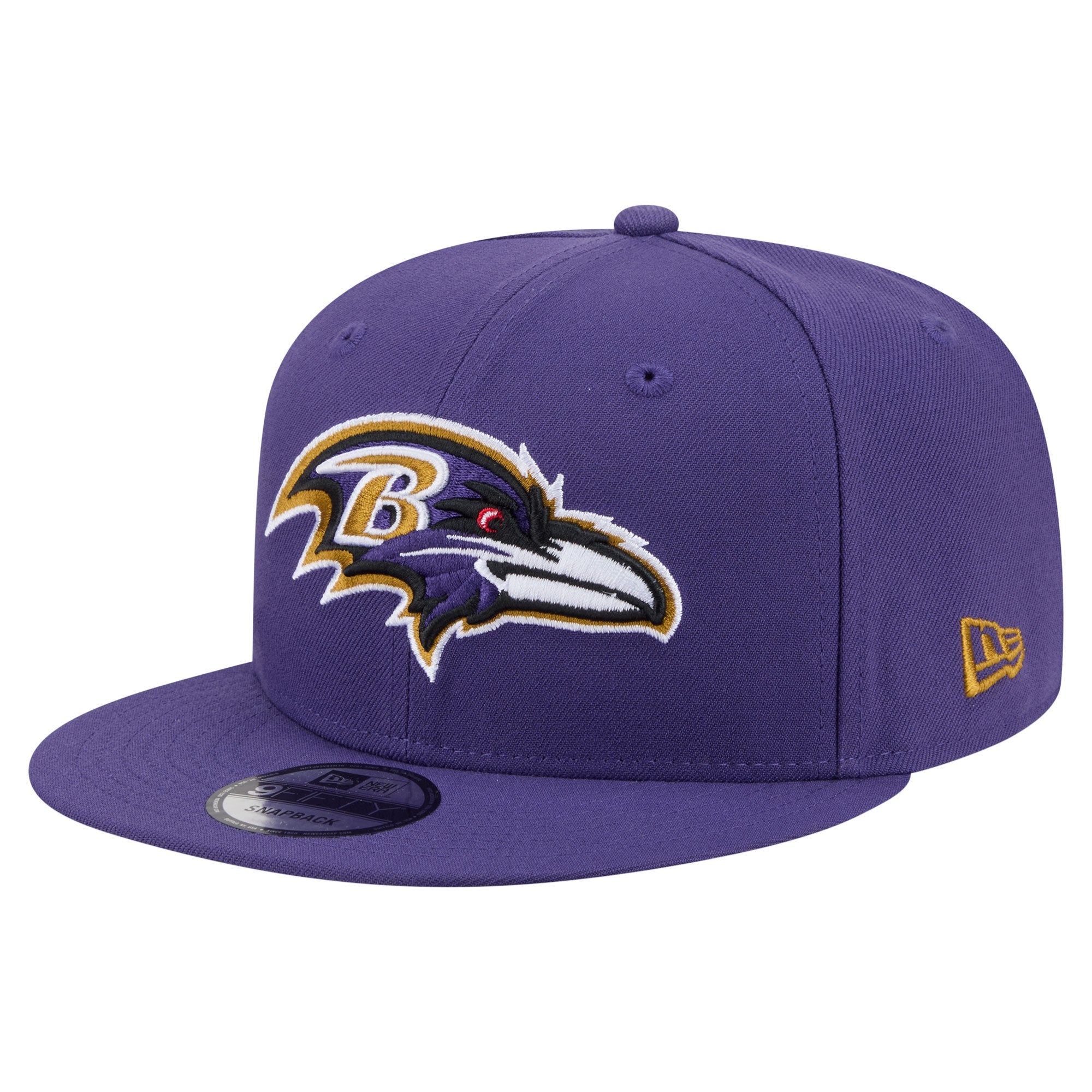 Men's New Era  Purple Baltimore Ravens 9FIFTY Snapback Hat