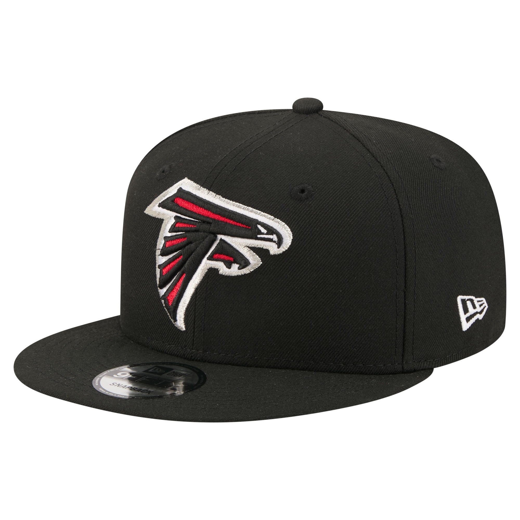 Men's New Era  Black Atlanta Falcons 9FIFTY Snapback Hat