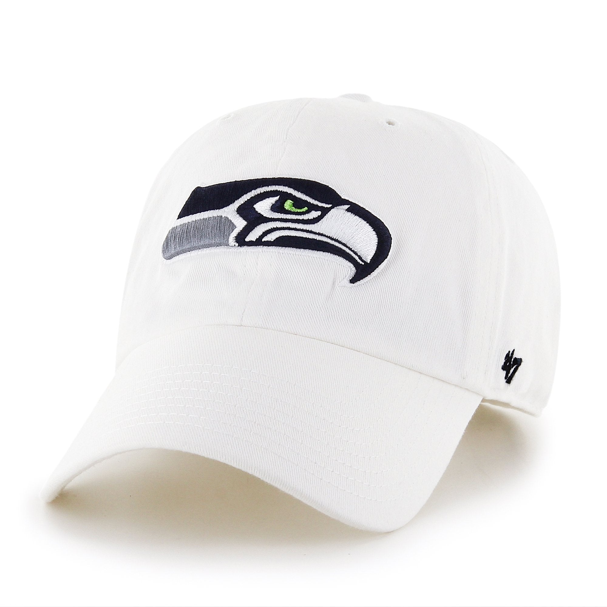 Preschool '47  White Seattle Seahawks Clean Up Adjustable Hat