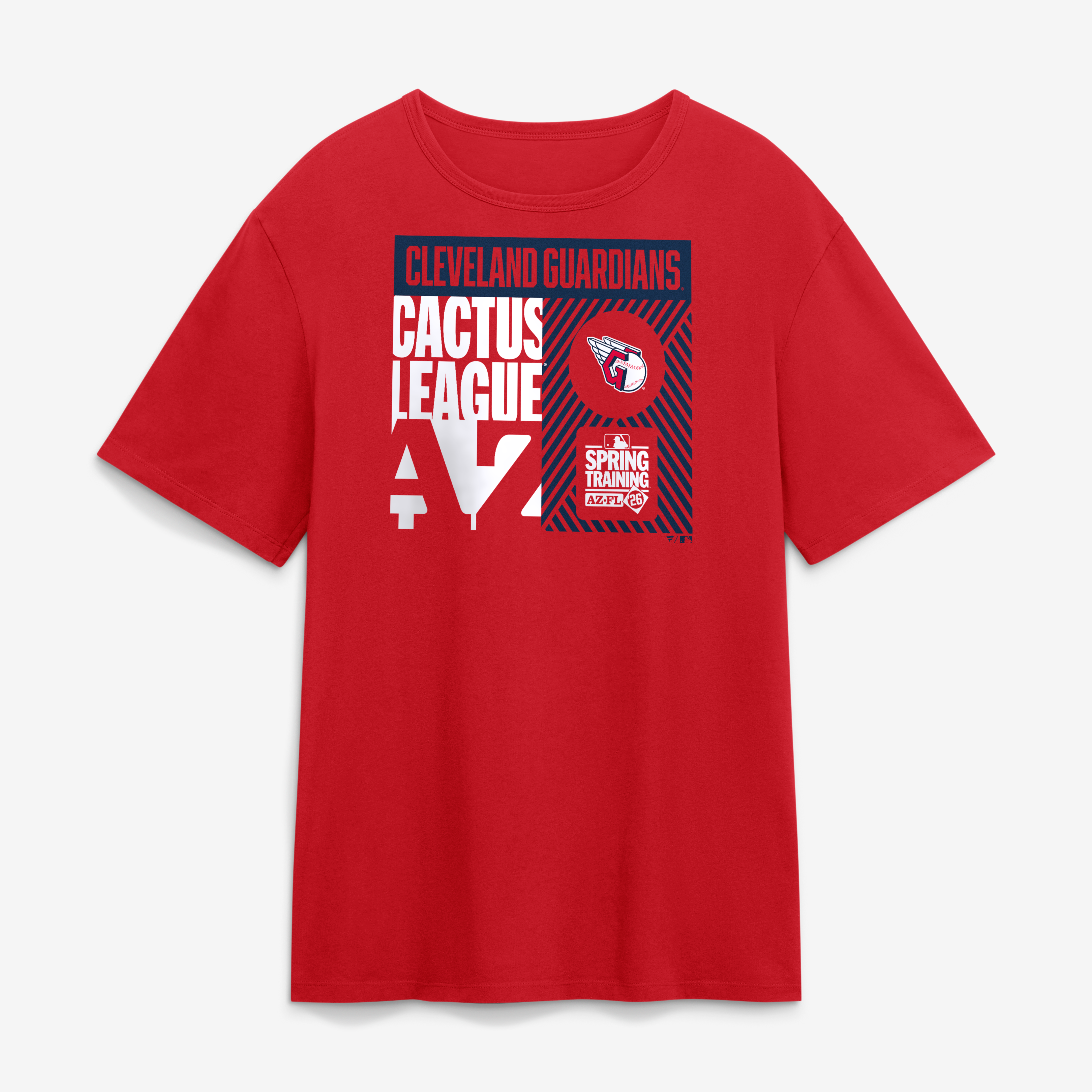 Men's Red Cleveland Guardians 2026 Spring Training True Icon T-Shirt