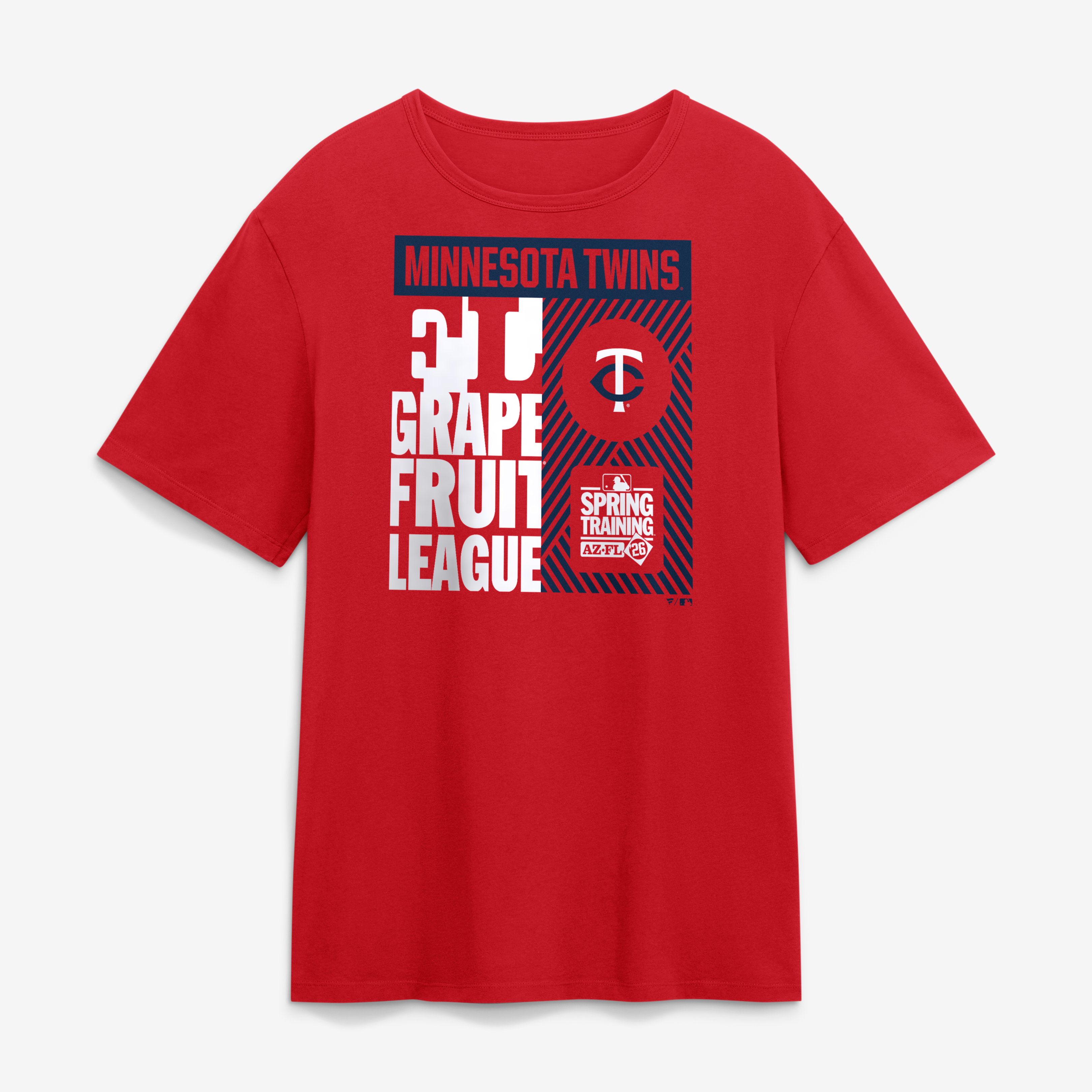 Men's Red Minnesota Twins 2026 Spring Training True Icon T-Shirt