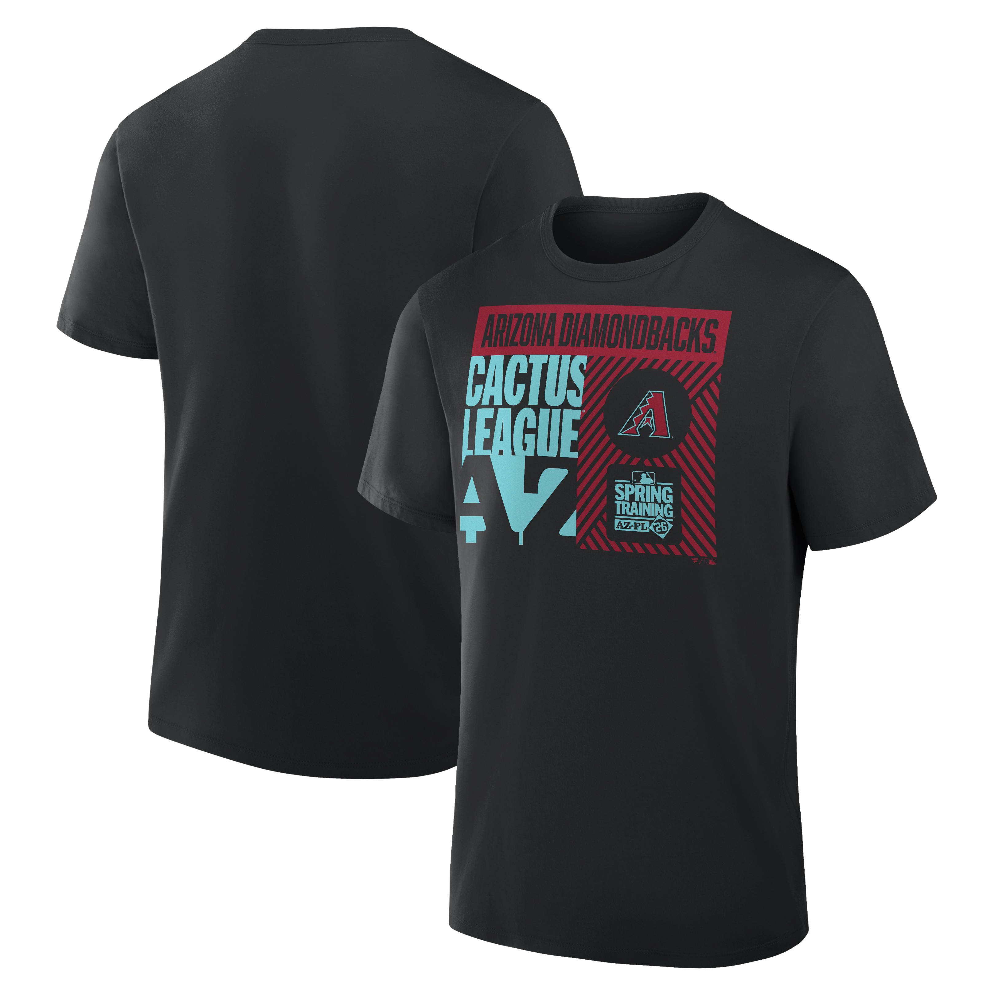 Men's Black Arizona Diamondbacks 2026 Spring Training True Icon T-Shirt