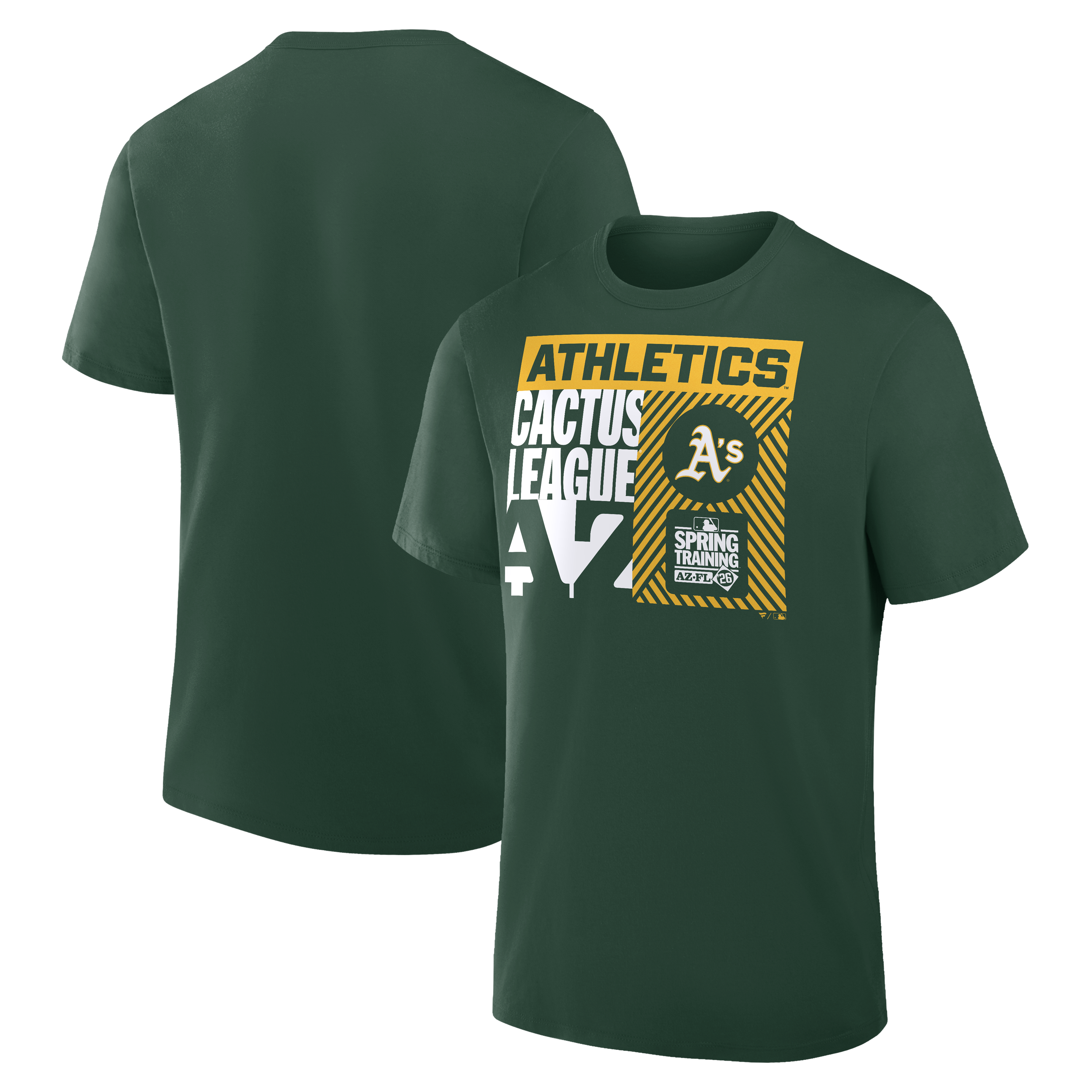 Men's Green Athletics 2026 Spring Training True Icon T-Shirt