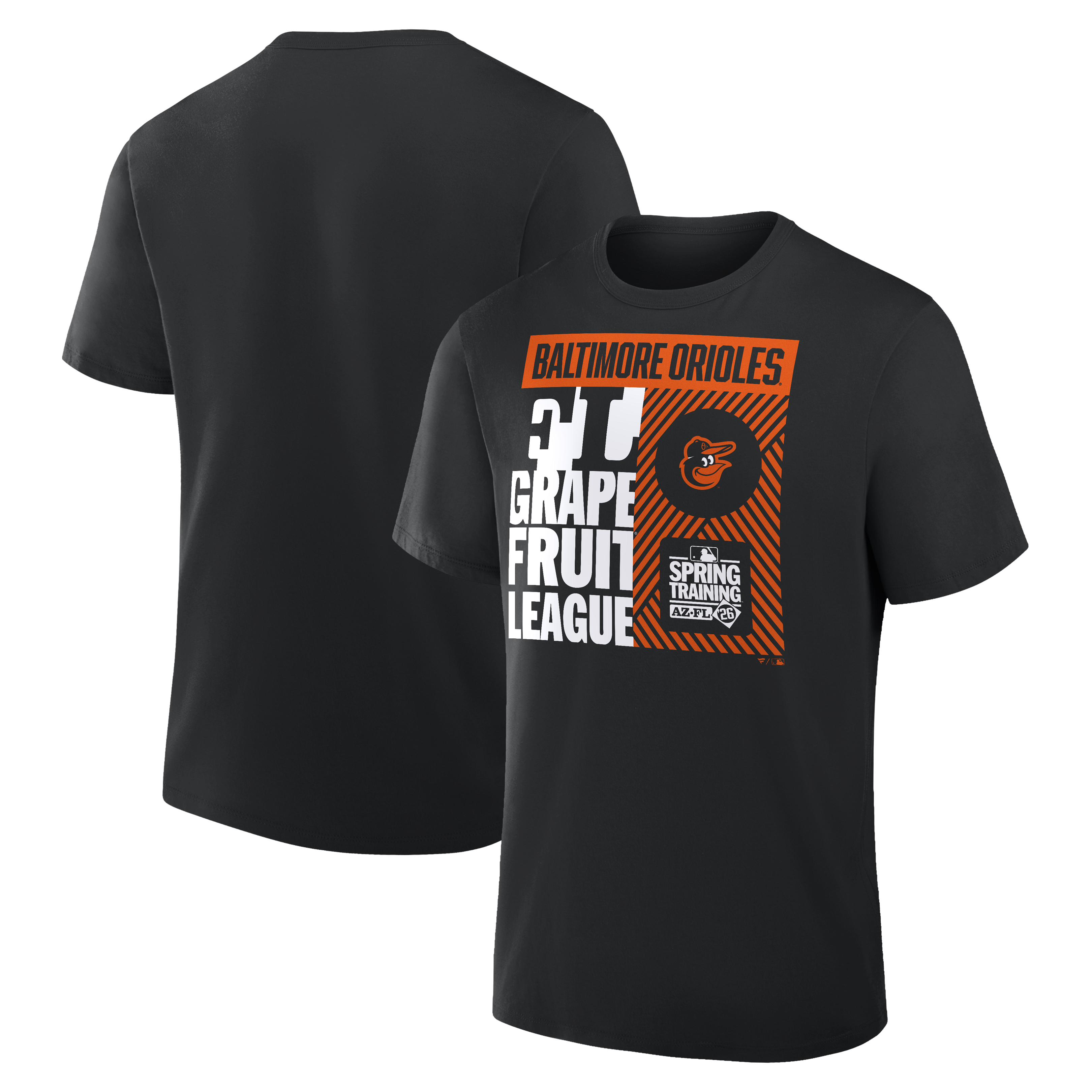 Men's Black Baltimore Orioles 2026 Spring Training True Icon T-Shirt