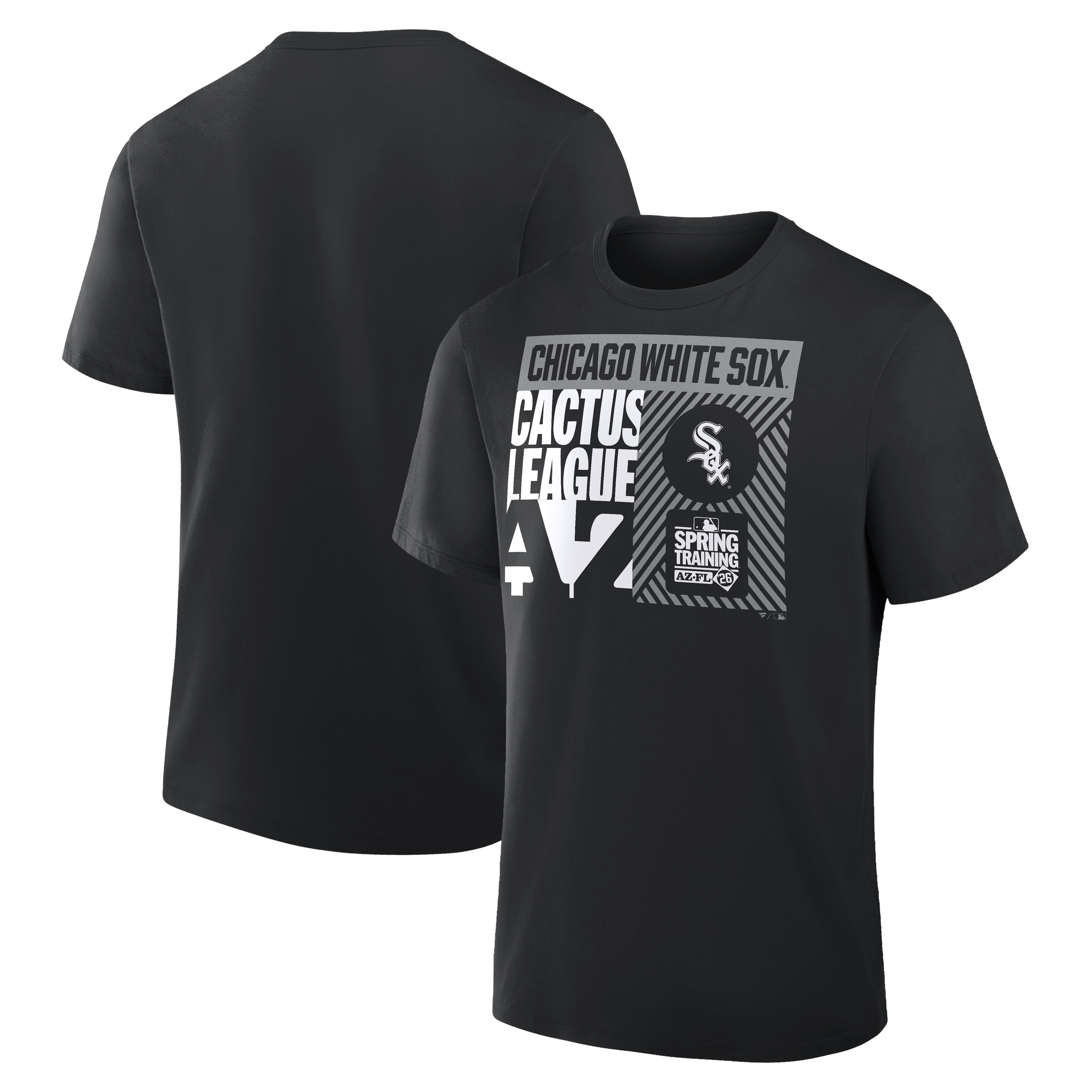 Men's Black Chicago White Sox 2026 Spring Training True Icon T-Shirt