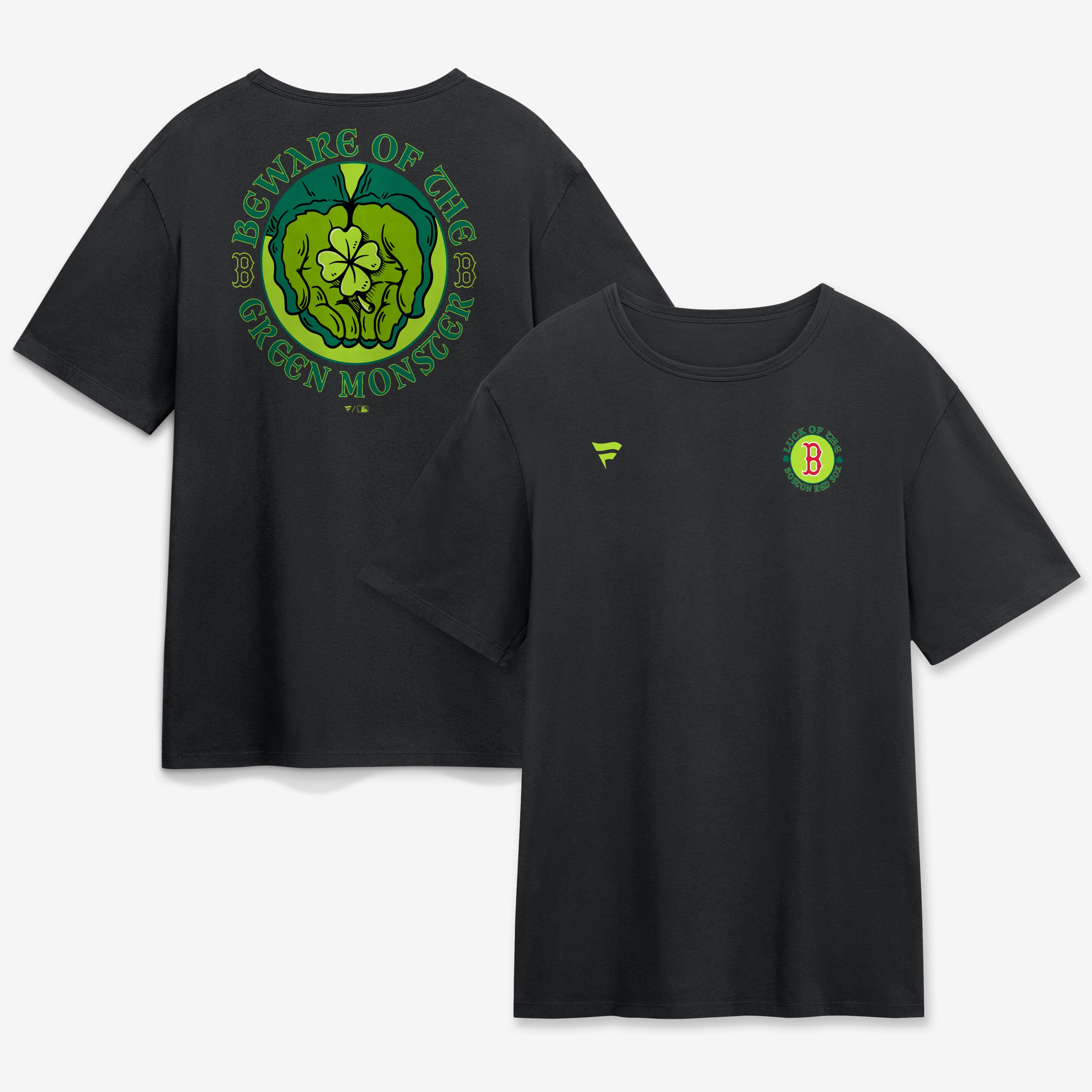 Men's Black Boston Red Sox Beware of the Green Monster T-Shirt