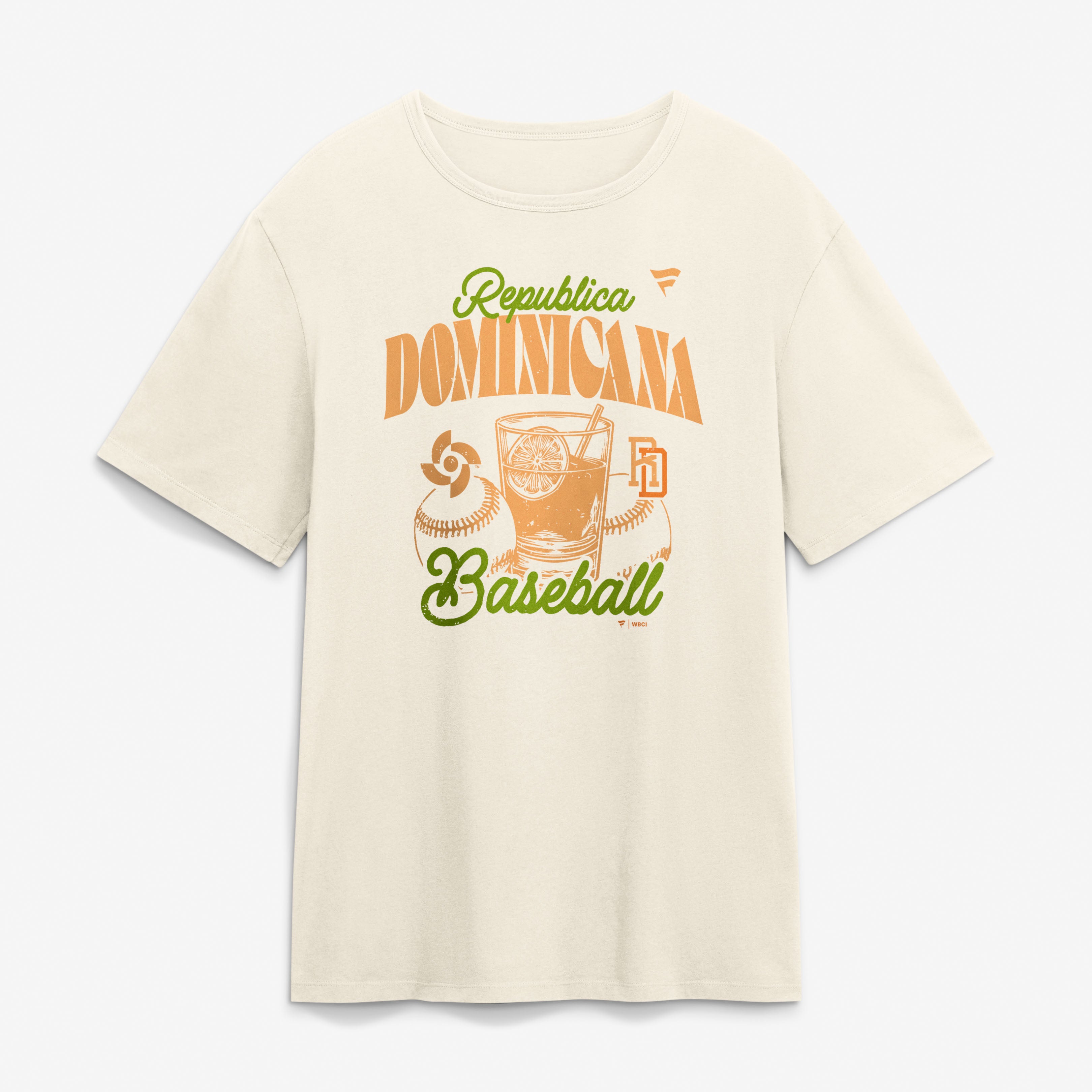 Men's Cream Dominican Republic Baseball 2026 World Baseball Classic Morir Soñando T-Shirt