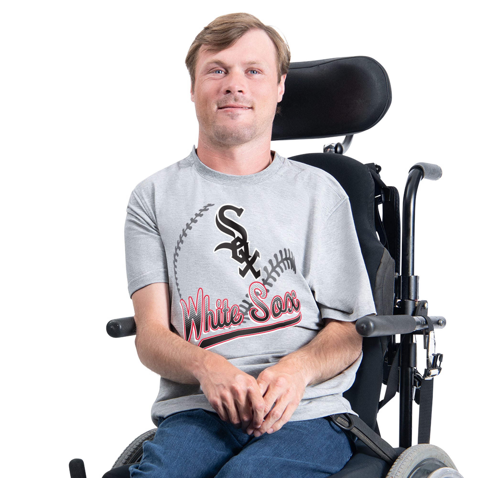 Men's Starter Gray Chicago White Sox Adaptive Shadow Pitch T-Shirt