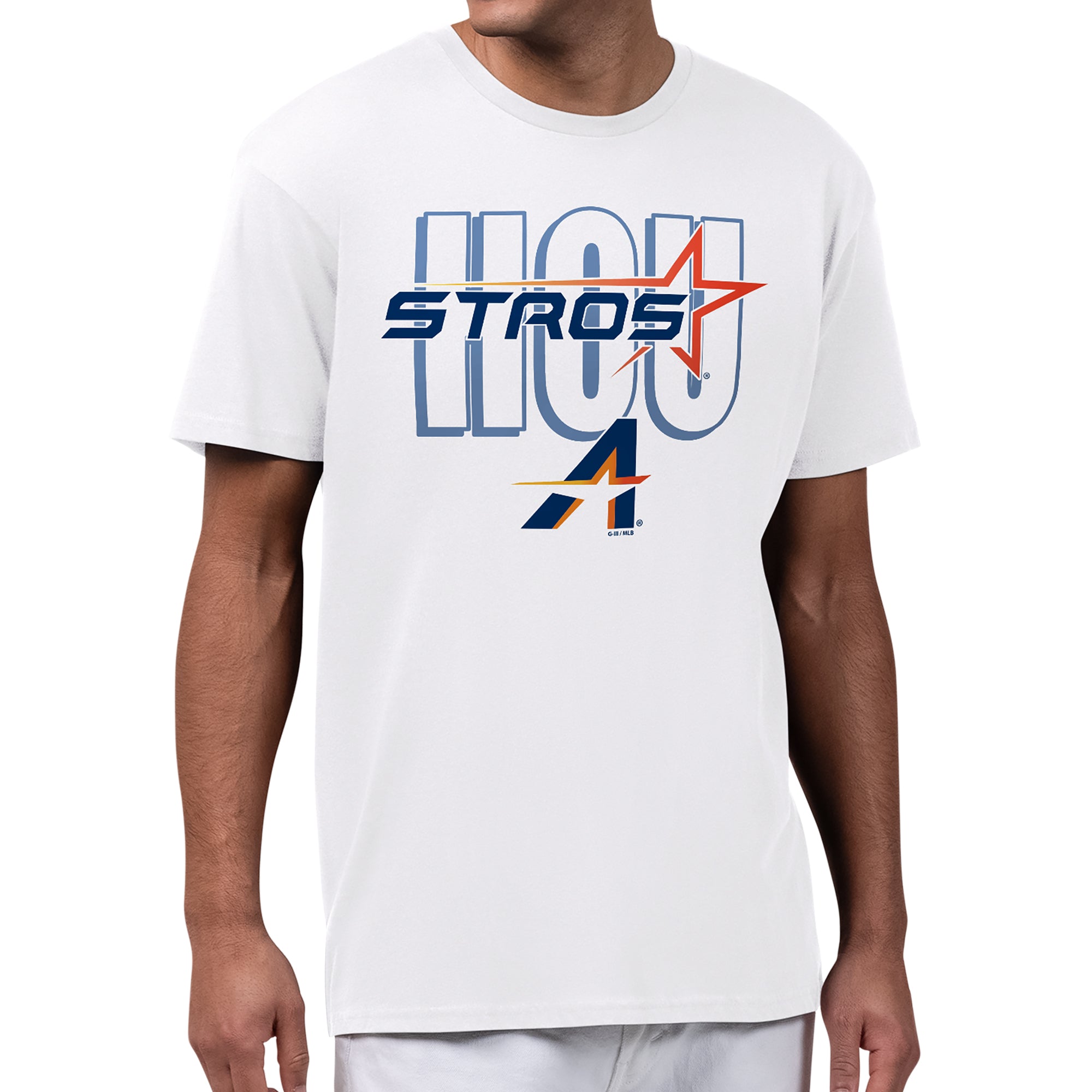 Men's Starter White Houston Astros City Connect Abbreviation T-Shirt
