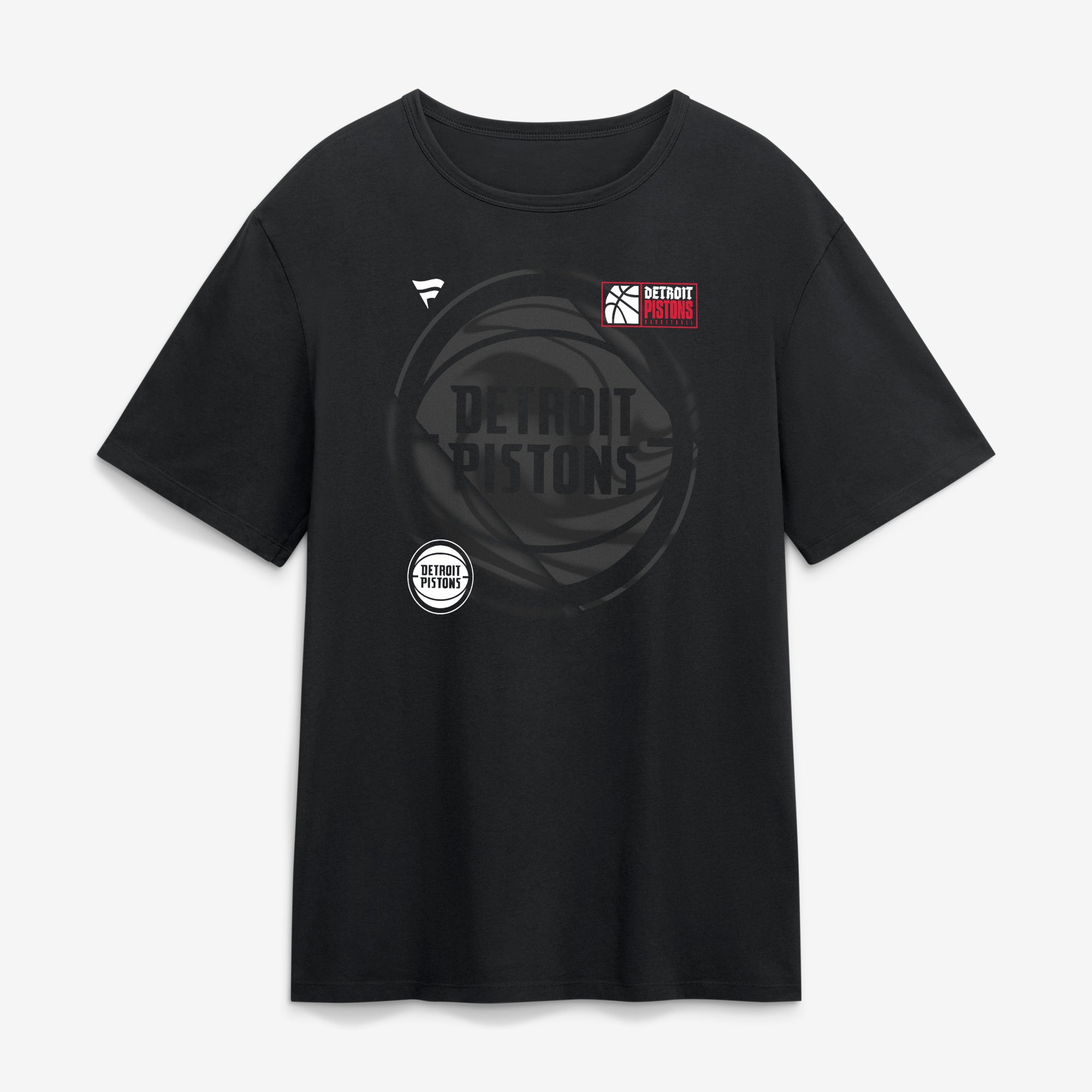 Men's Black Detroit Pistons Chasing Glory T-Shirt
