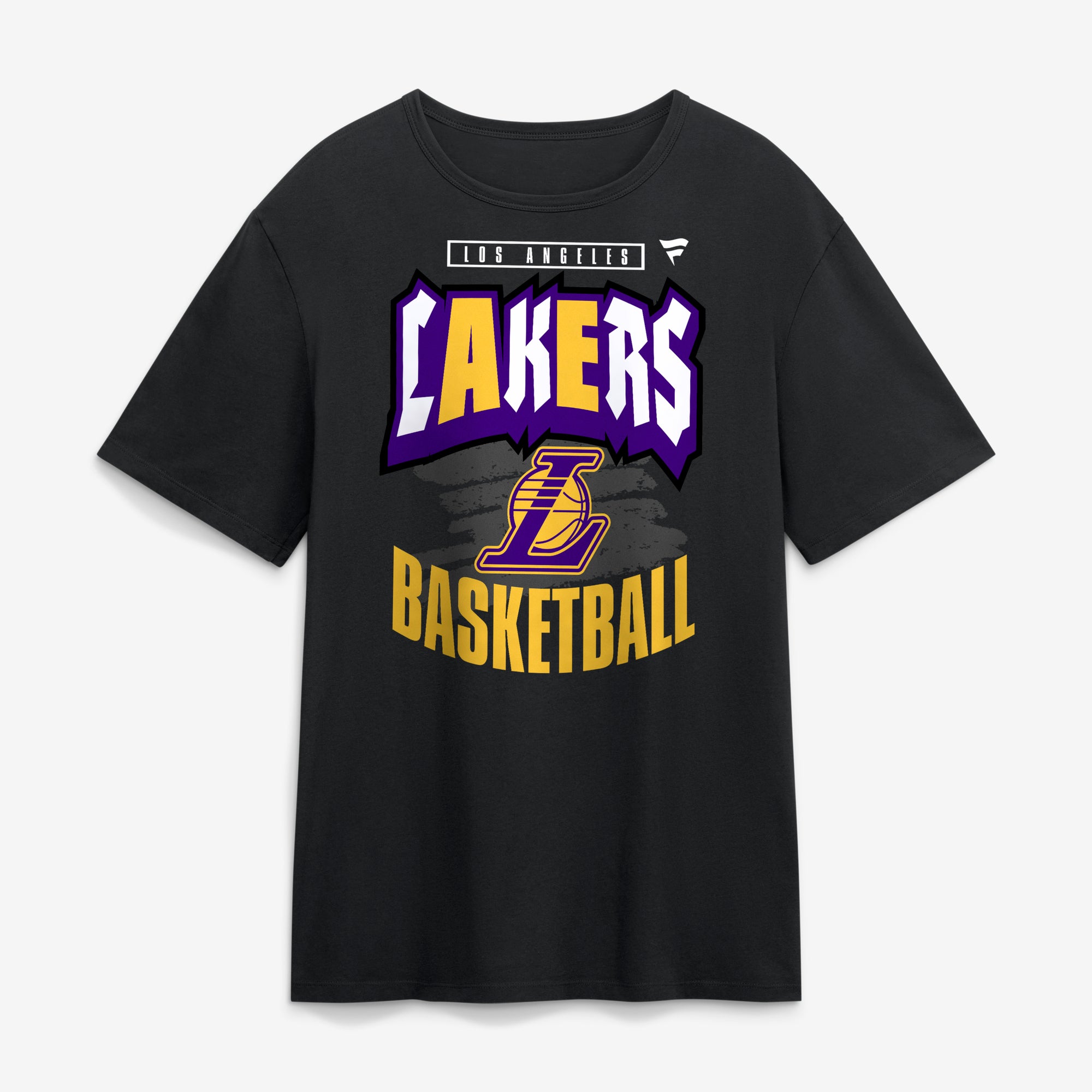 Men's Black Los Angeles Lakers Game Night T-Shirt