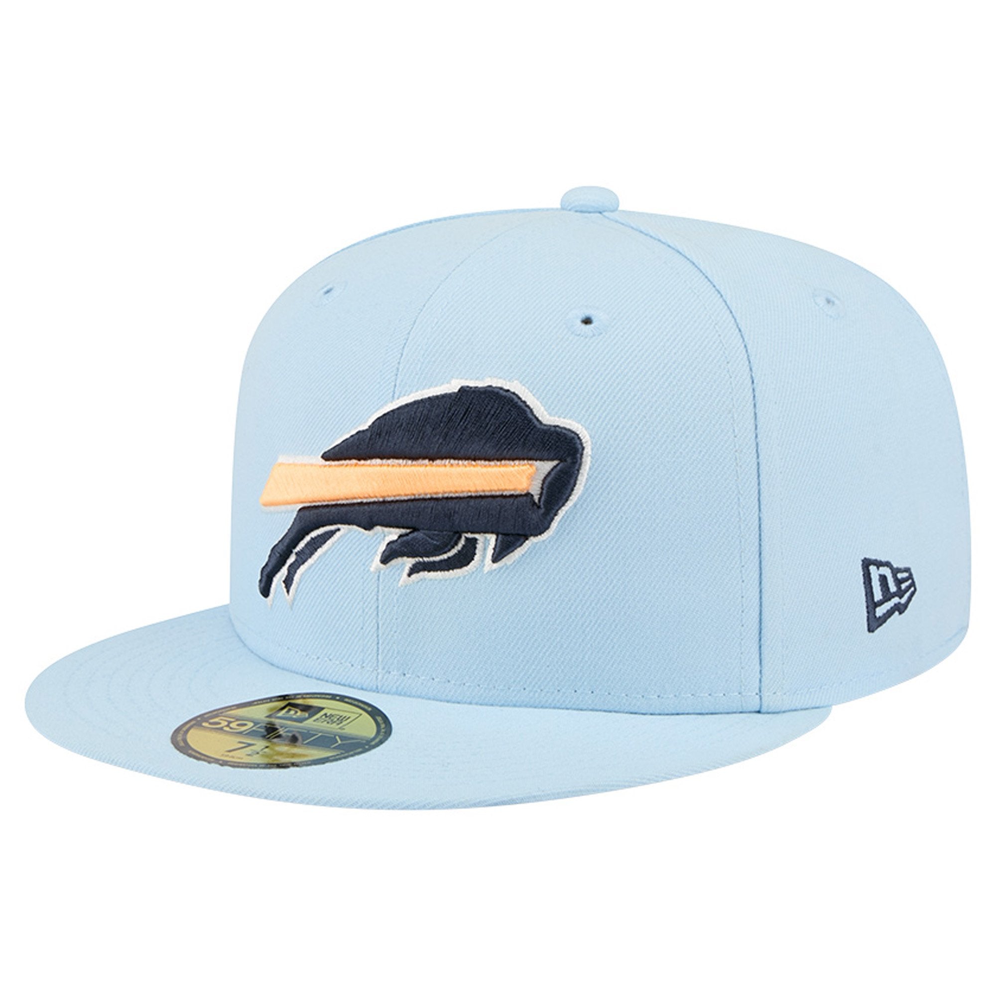 Men's New Era Coastal Blue Buffalo Bills 59FIFTY Fitted Hat