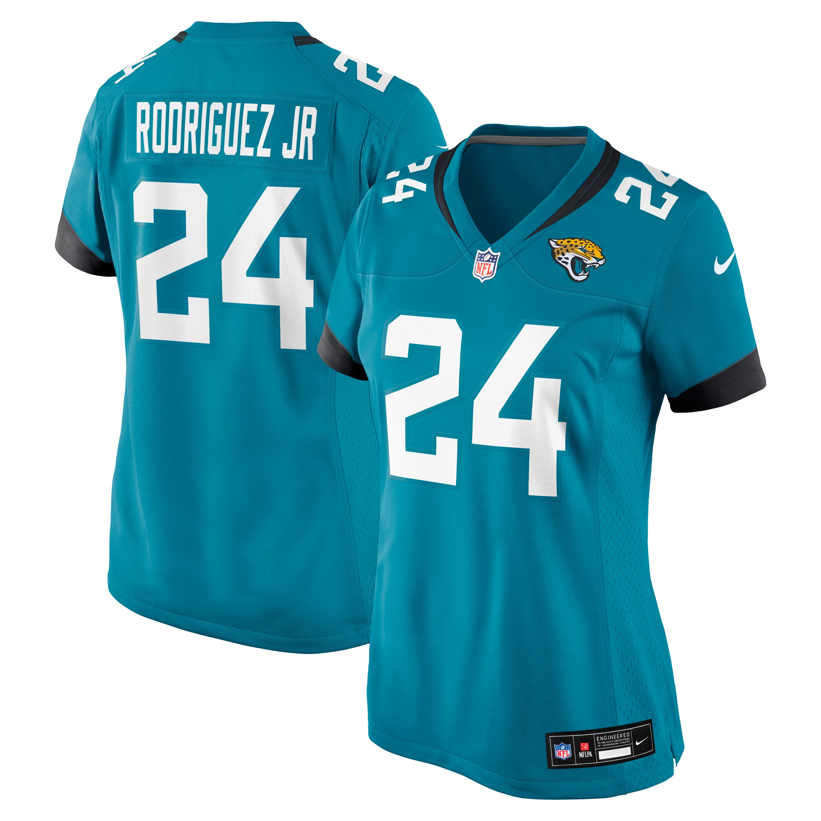 Women's Nike Chris Rodriguez Jr. Teal Jacksonville Jaguars Team Game Jersey