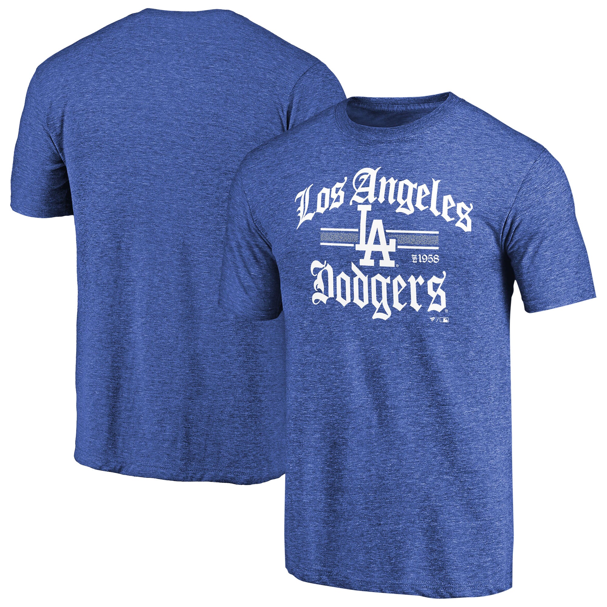 Men's Royal Los Angeles Dodgers Hometown Collection Olde LA T-Shirt