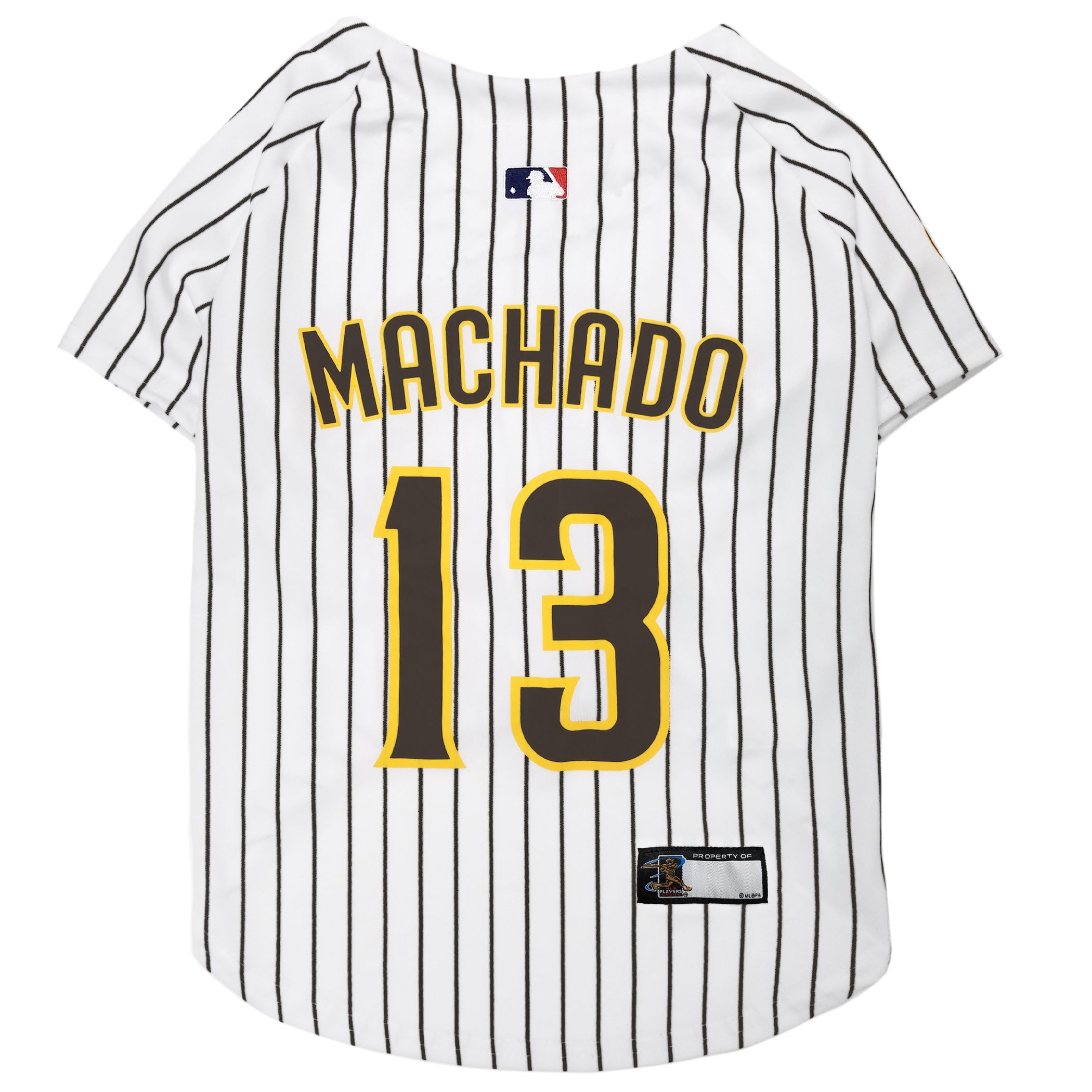 Manny Machado White San Diego Padres Player Pet Jersey