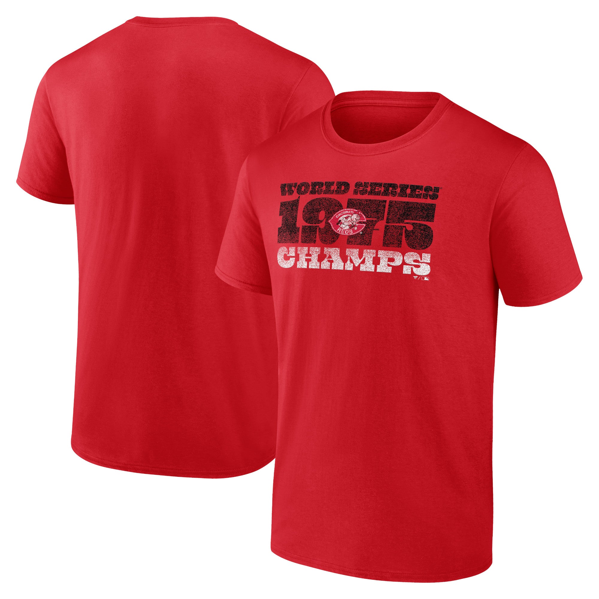 Men's Red Cincinnati Reds Cooperstown Collection Swing Away T-Shirt