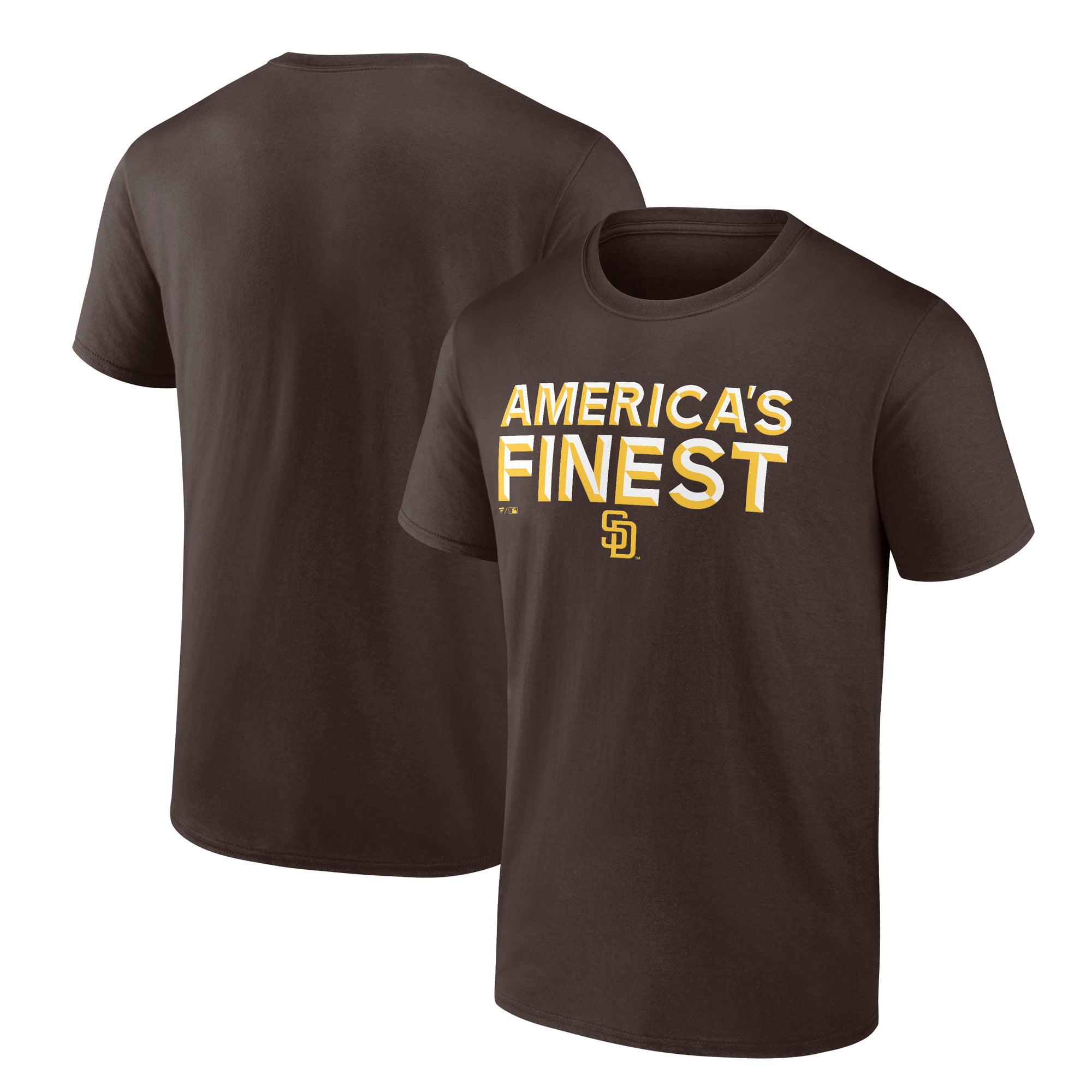 Men's Brown San Diego Padres 619 Beisbol T-Shirt