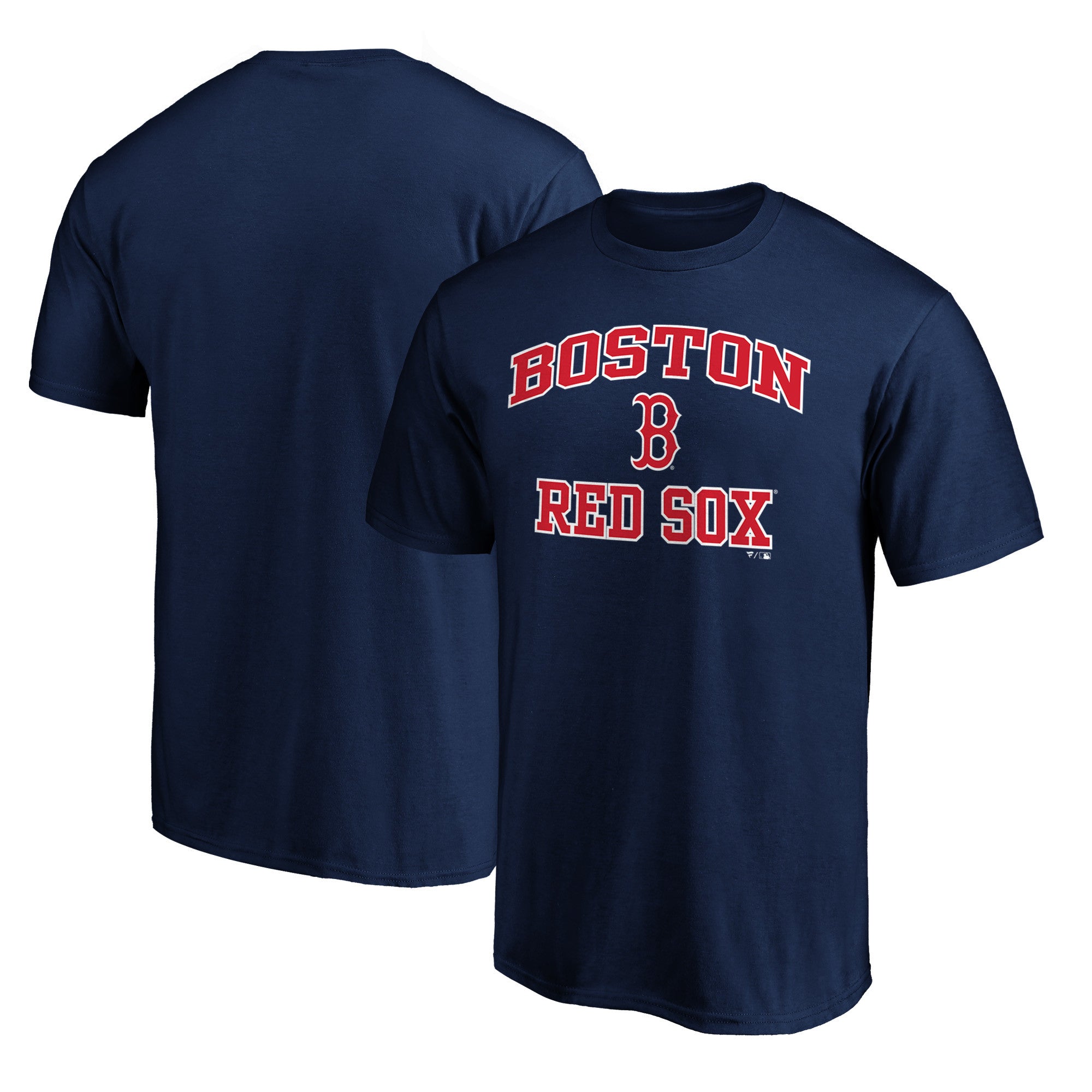 Men's Navy Boston Red Sox Heart & Soul T-Shirt