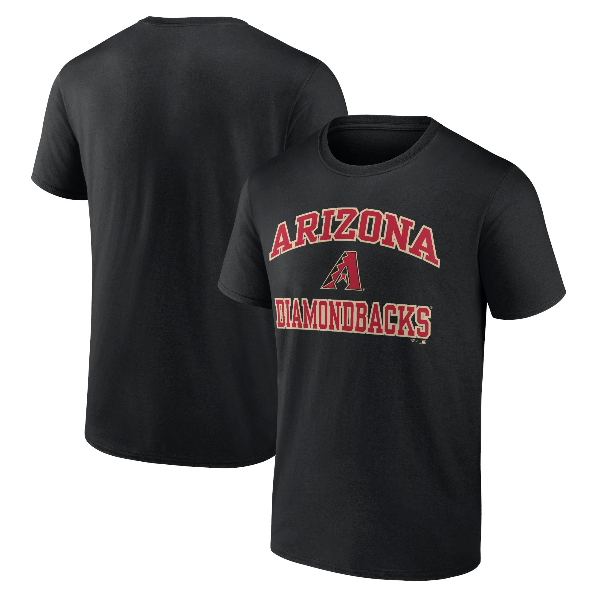 Men's Black Arizona Diamondbacks Heart & Soul T-Shirt