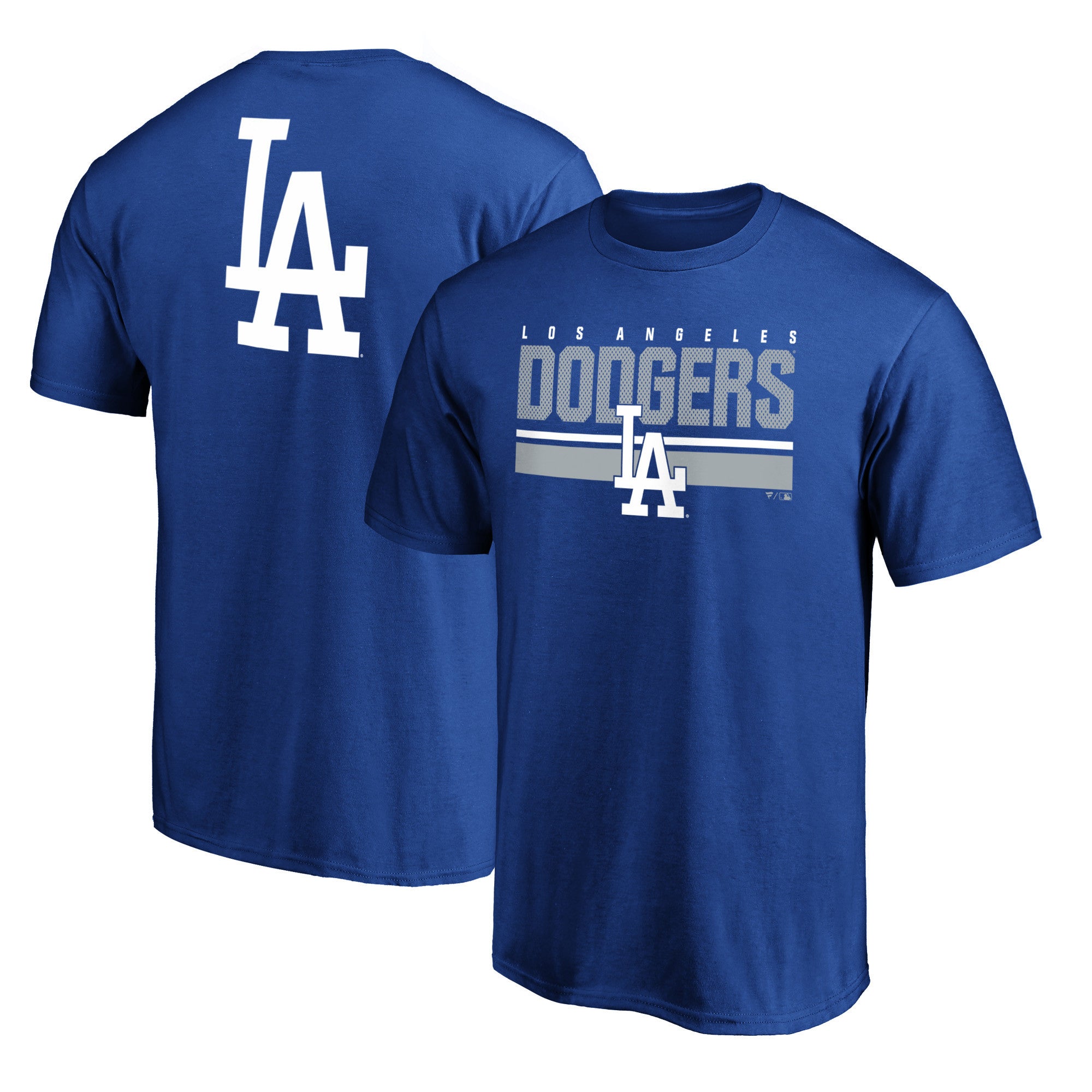 Men's Royal Los Angeles Dodgers End Game Team Wordmark T-Shirt