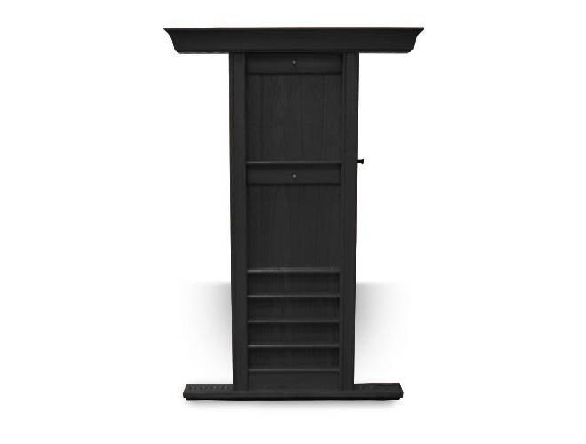 Spencer Marston Wall Pool Cue Rack - Black
